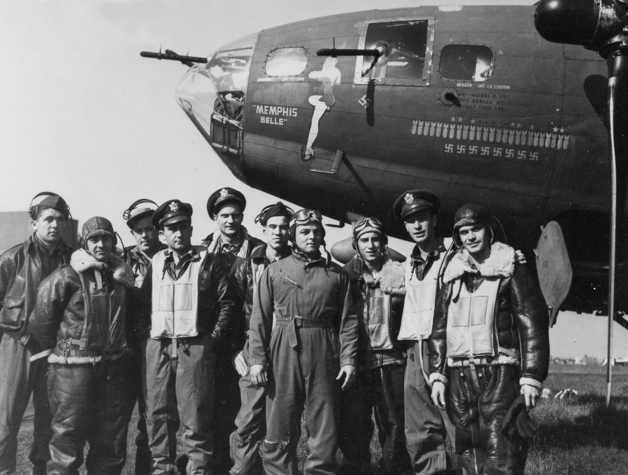 Memphis Belle Crew > National Museum of the United States Air Force™ > Display