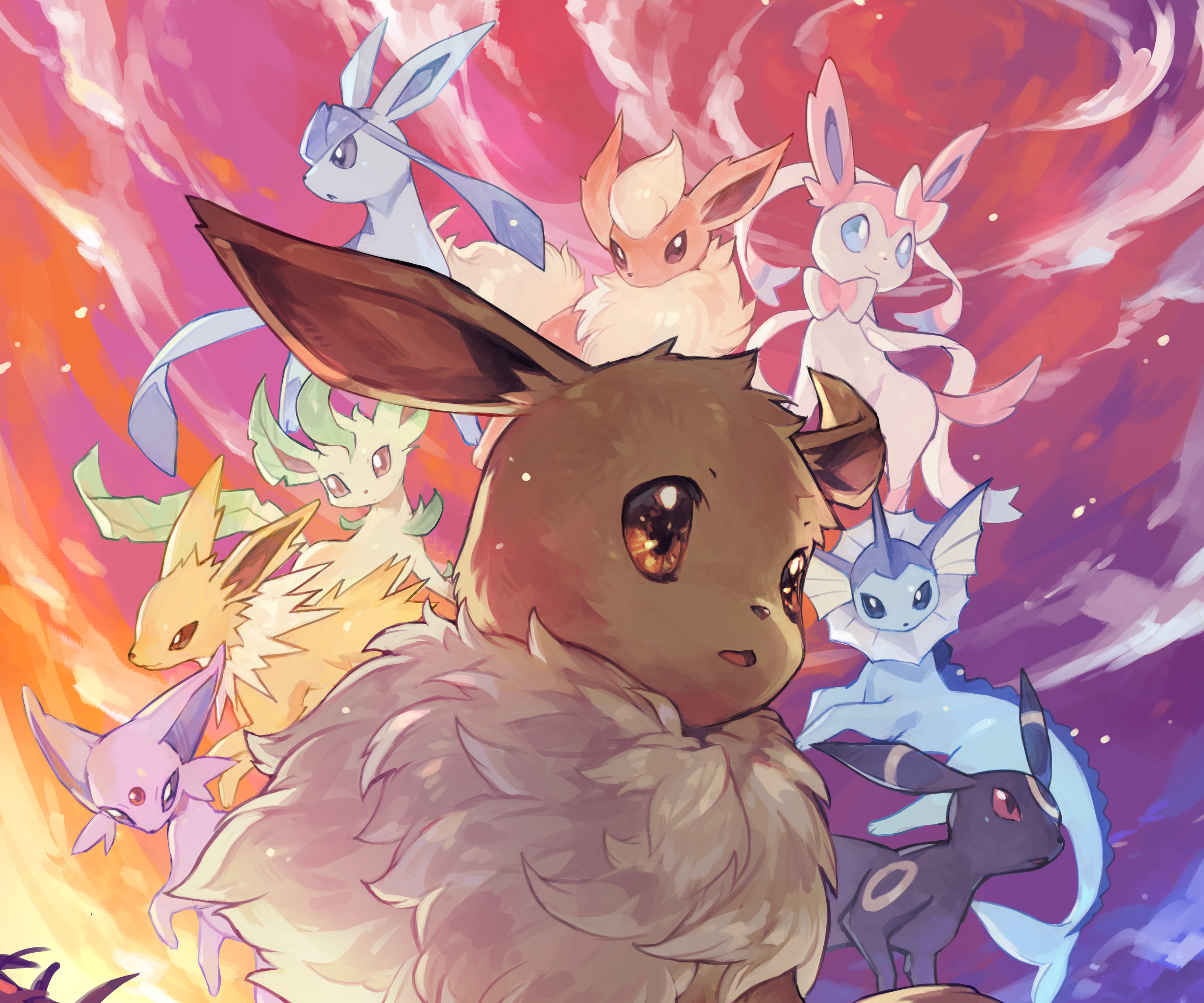 Eevee (Pokémon) HD Wallpaper and Background