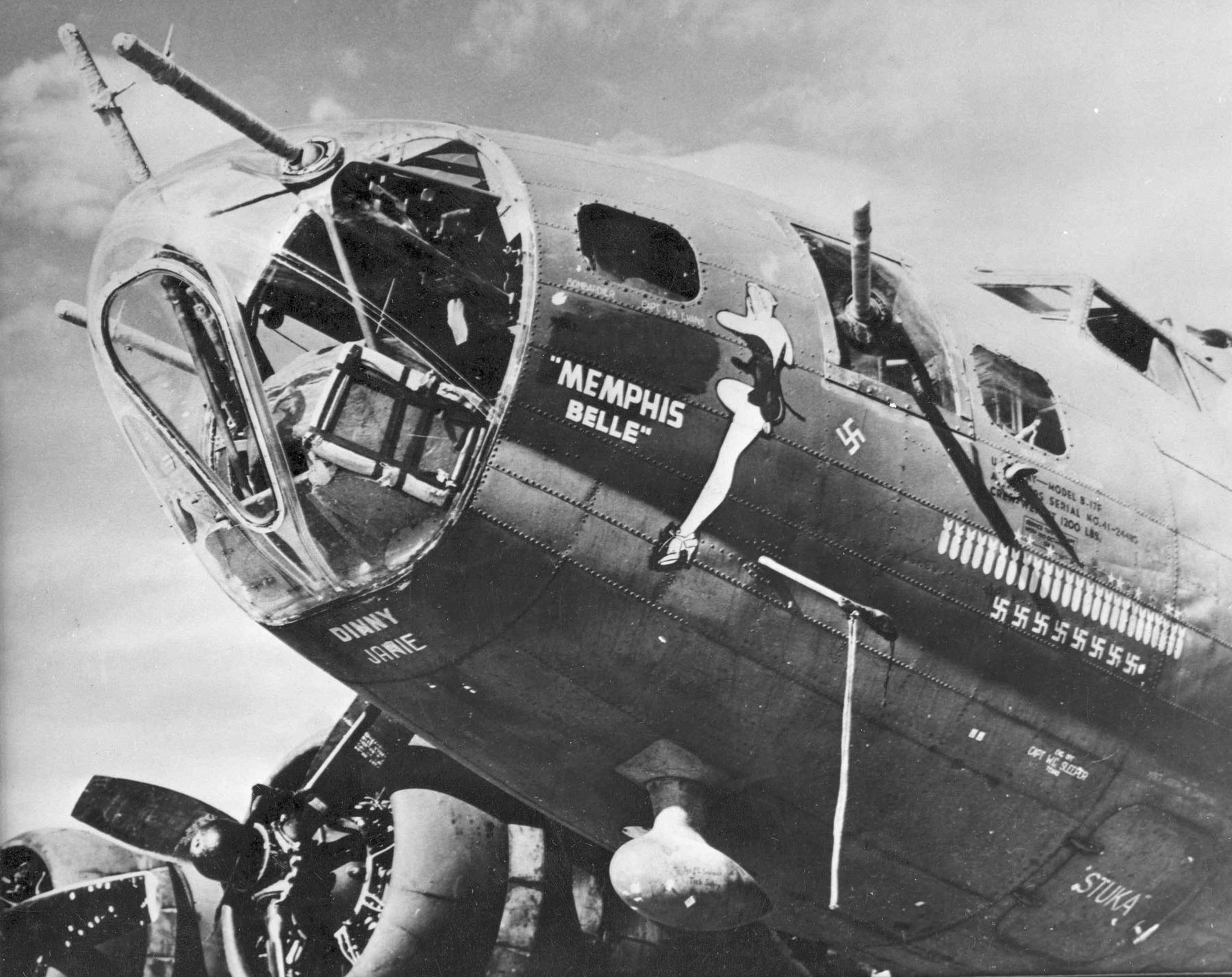 Memphis Belle® anniversaries highlight aircraft's famous past > National Museum of the United States Air Force™ > Article Display