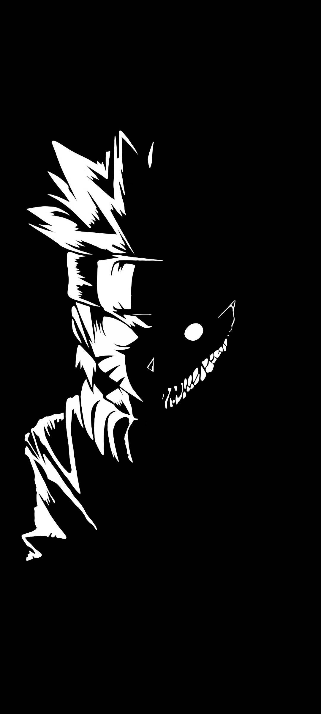 Naruto, black, dark, , anime, night, HD phone wallpaper