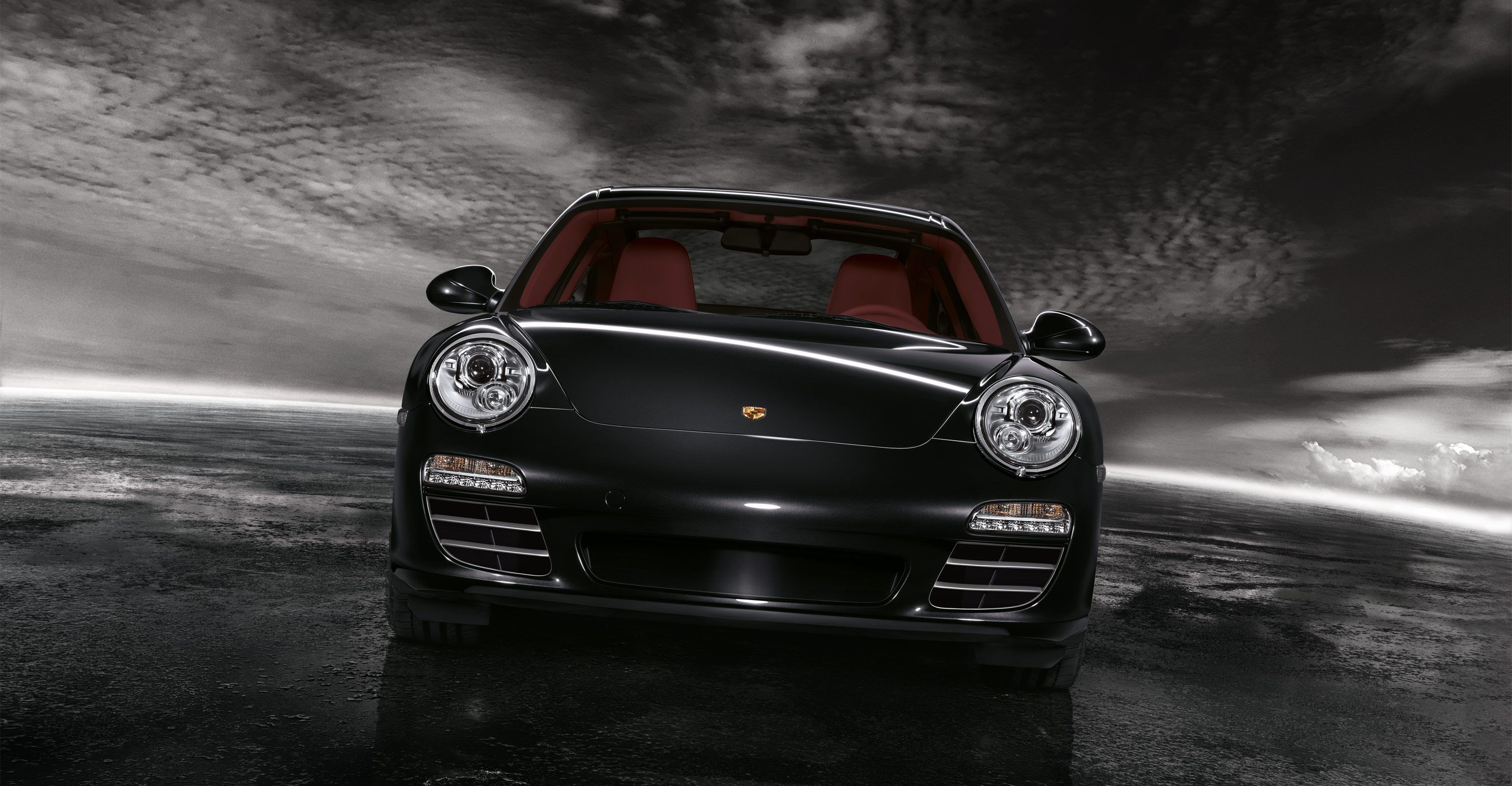 Black Porsche Wallpaper