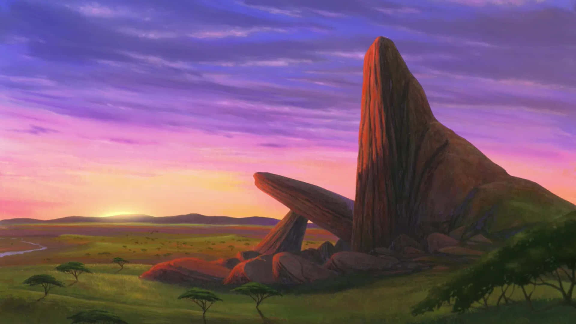 Lion King Pride Rock Wallpapers Wallpaper Cave