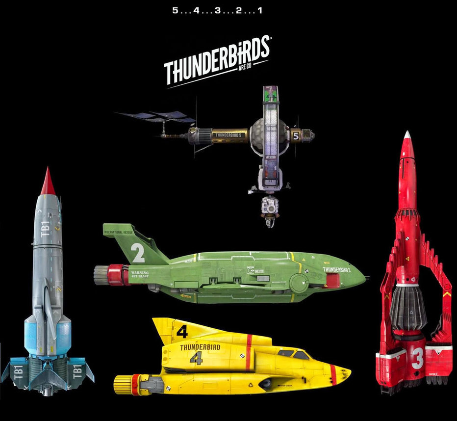 thunderbirds are go wallpaper