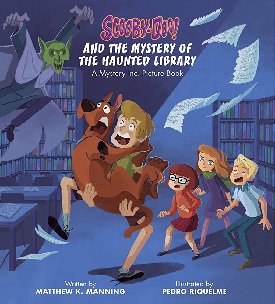 Scooby Doo And The Mystery Of The Haunted Library: A Mystery Inc. Picture Book: Manning, Matthew K., Riquelme, Pedro: 9780762482481: Books