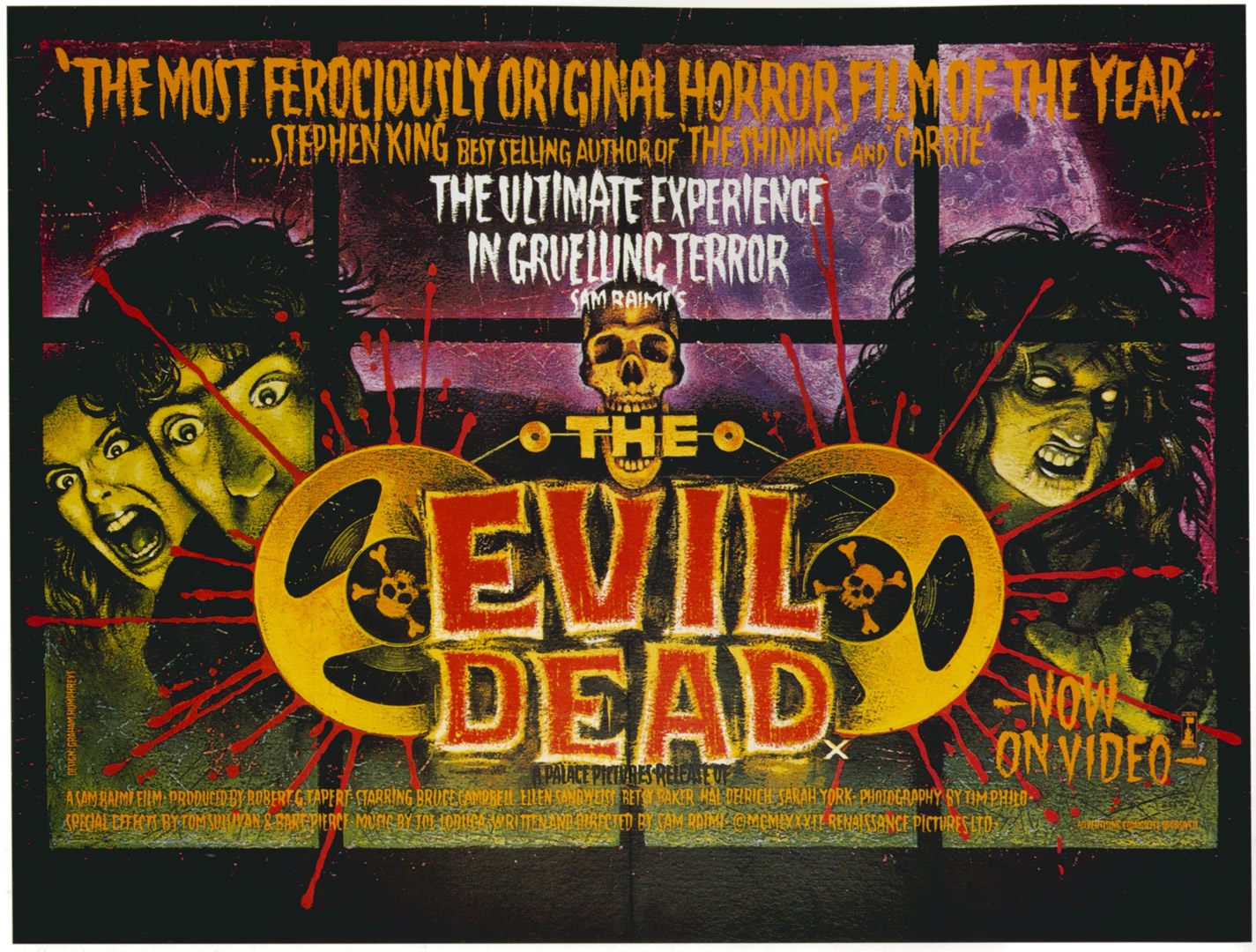 The Evil Dead Landscape movie poster