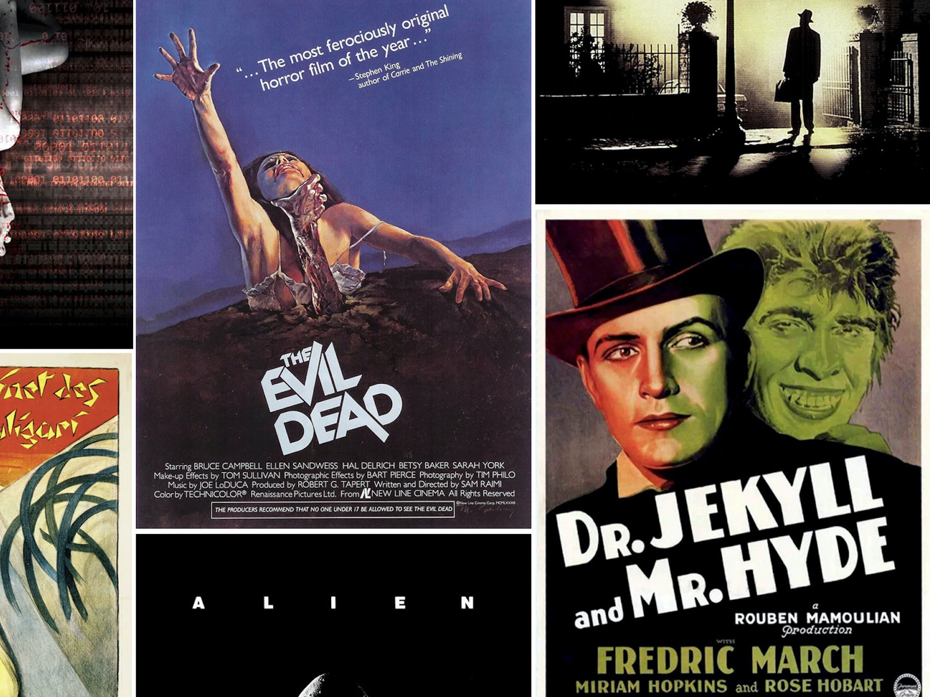horror movie posters so good it's scary