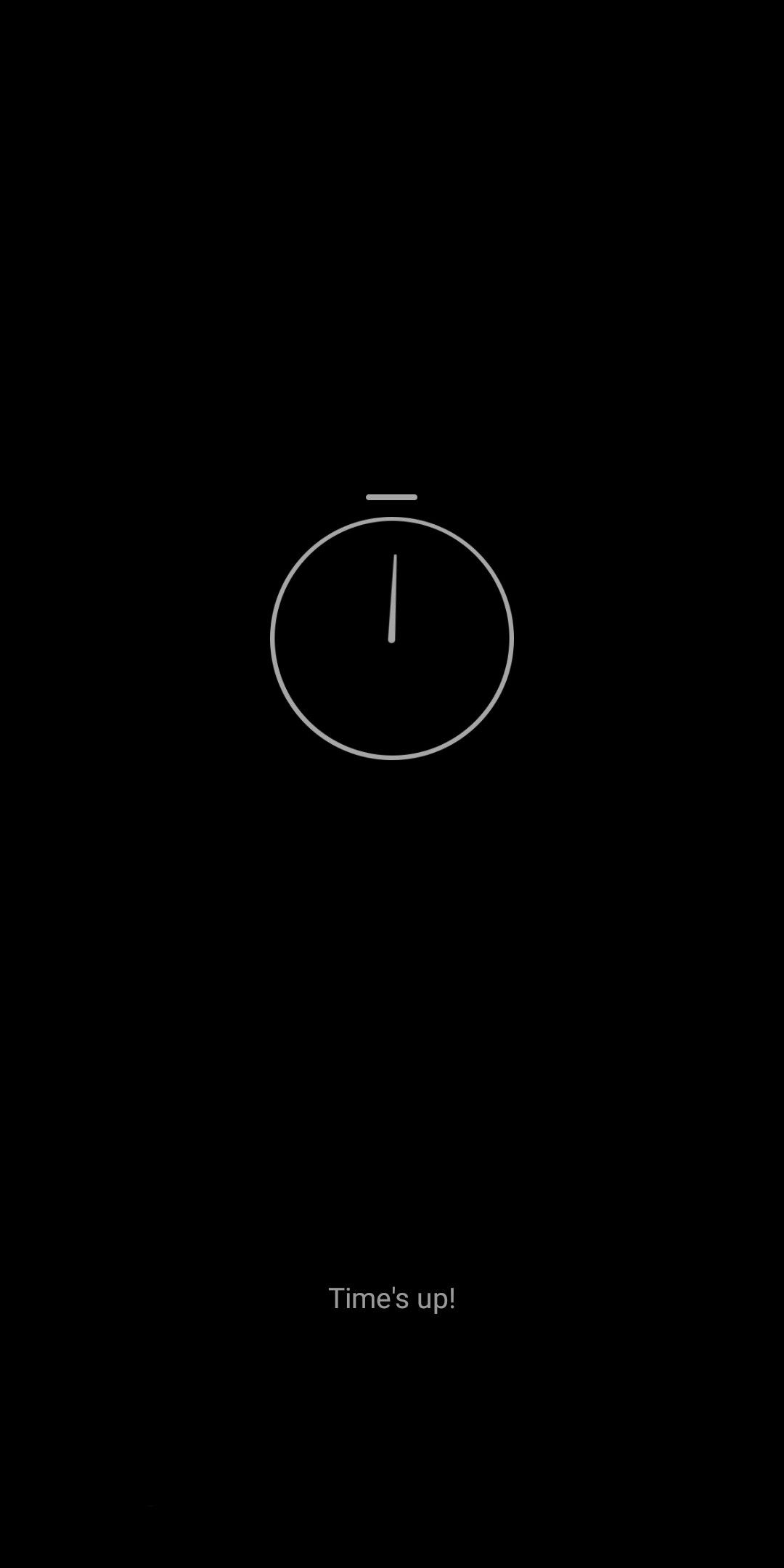 Black Time Wallpaper