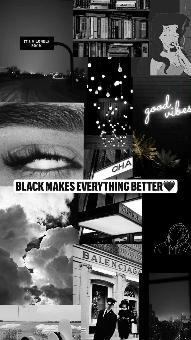 Black makes everything better