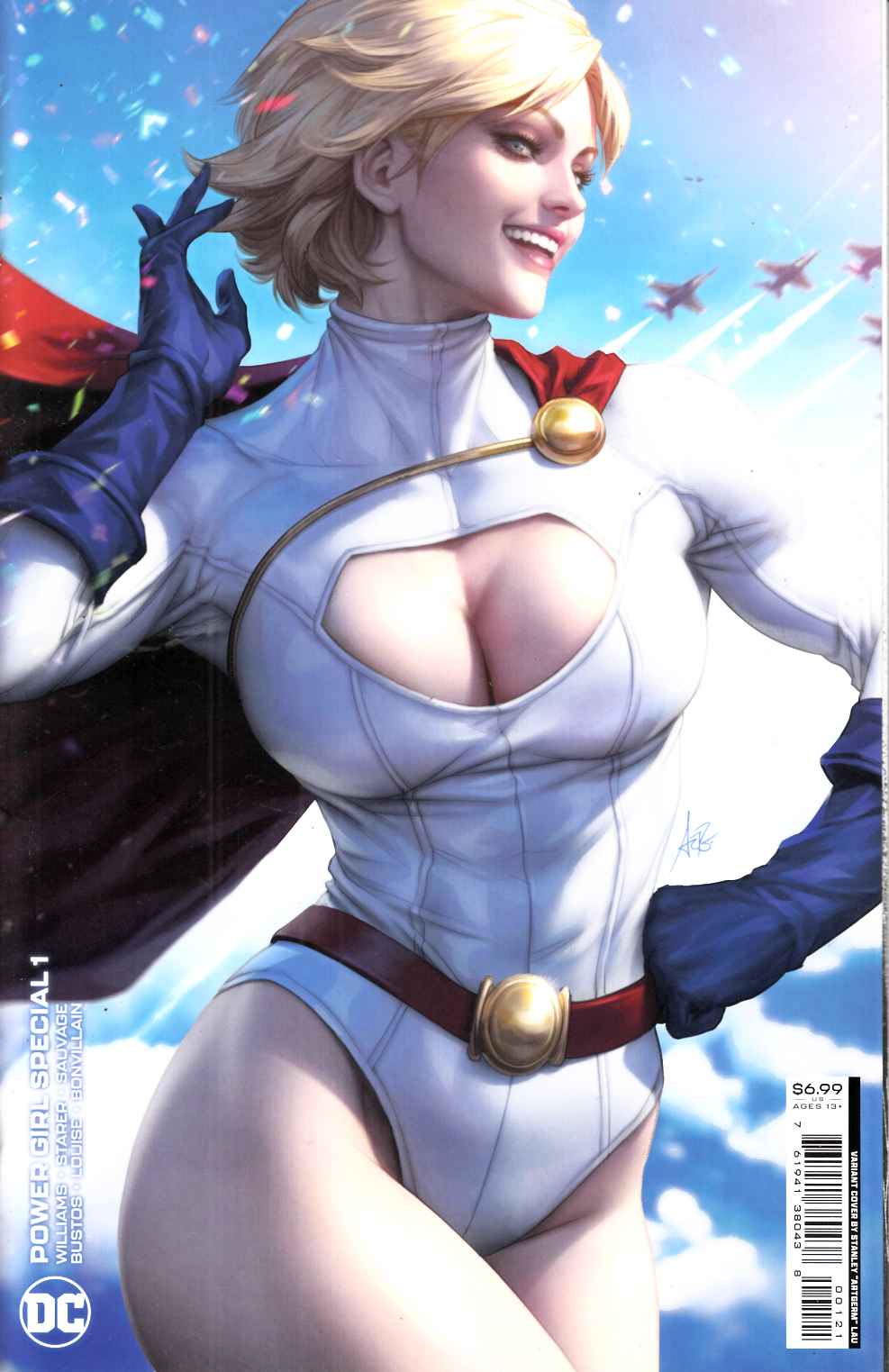 Power Girl Special Artgerm Variant Cover Near Mint (9.4) [DC Comic]