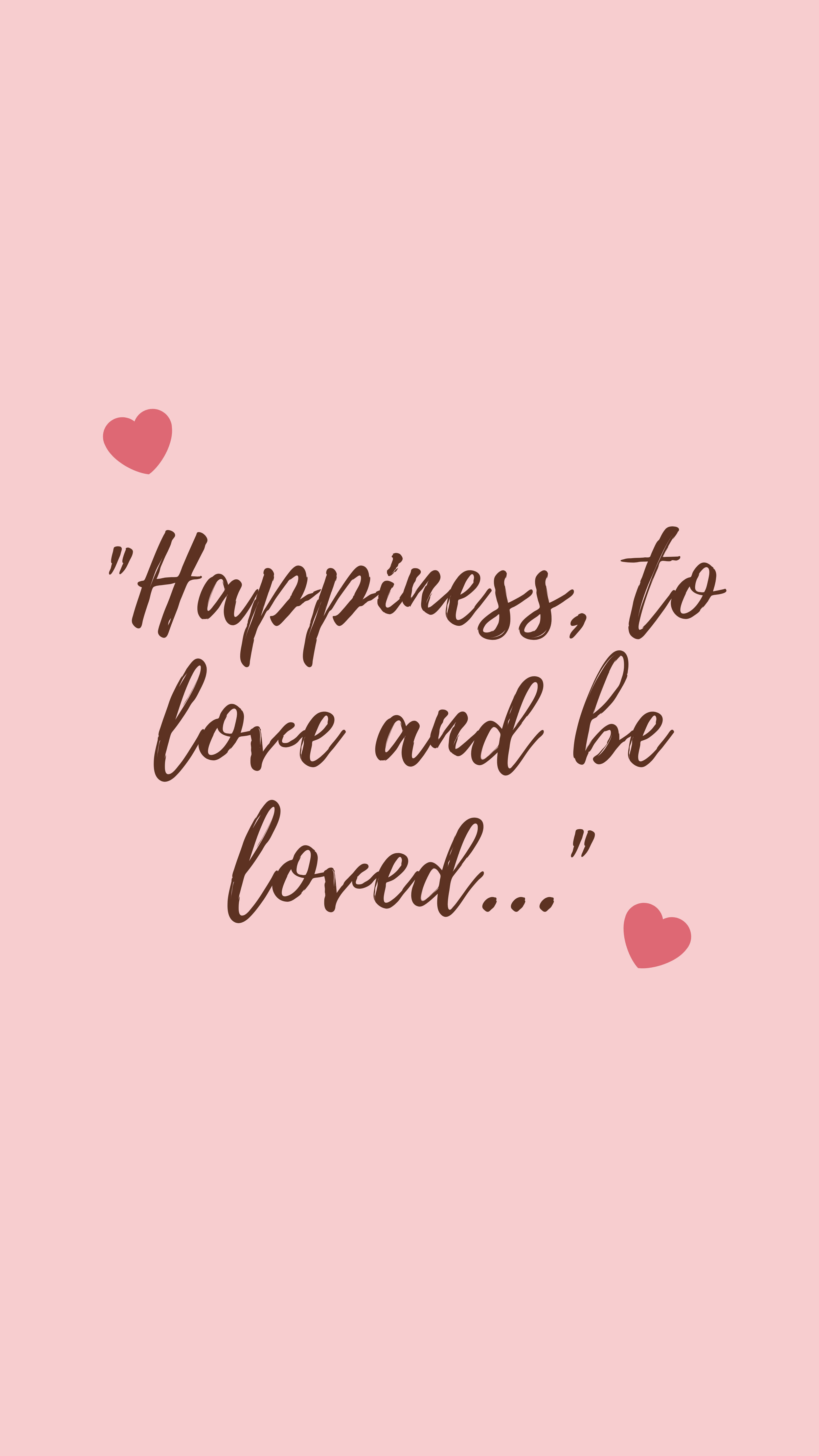 Download Happiness pink Love Letter