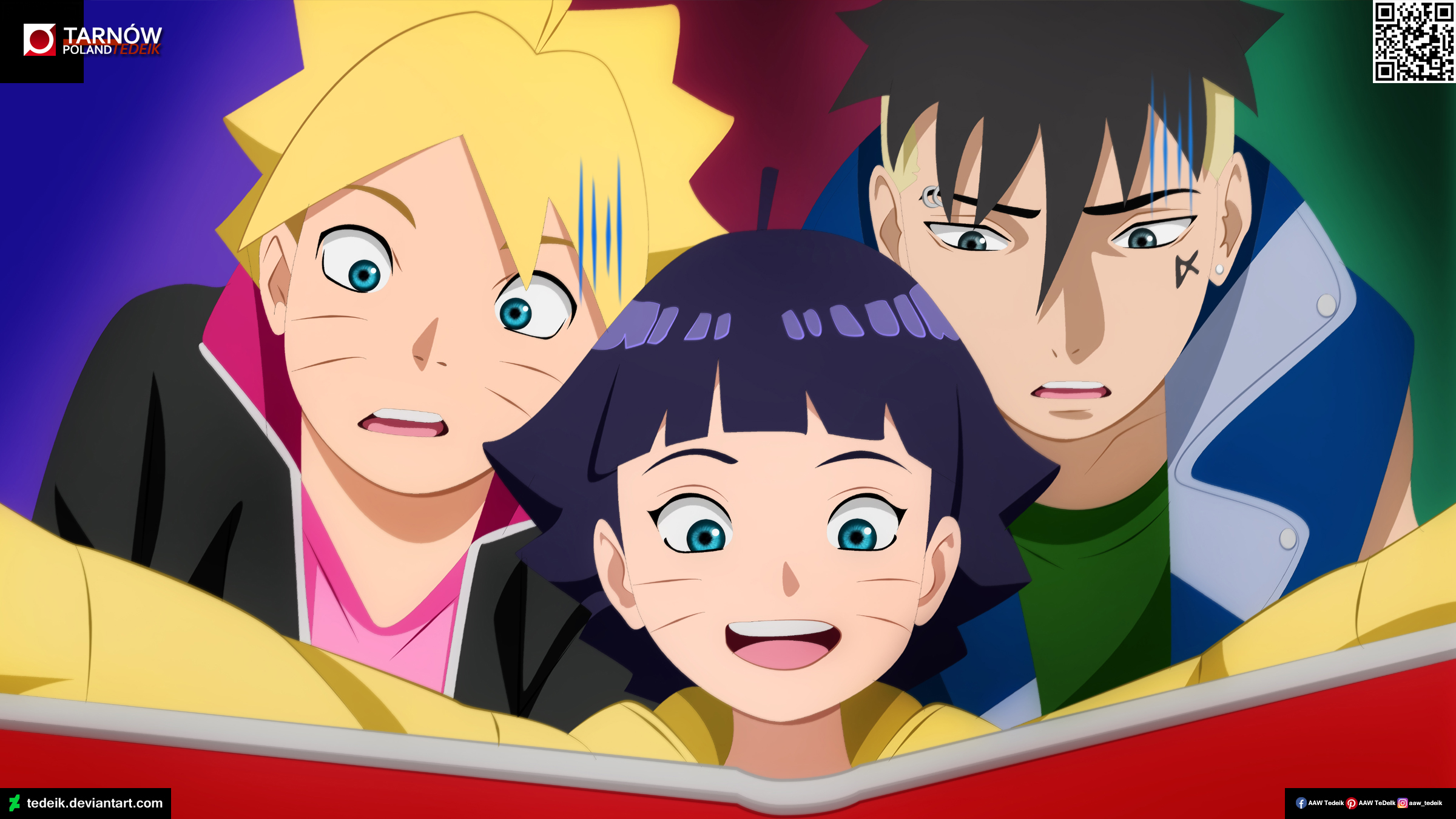 Himawari Uzumaki HD Wallpaper and Background