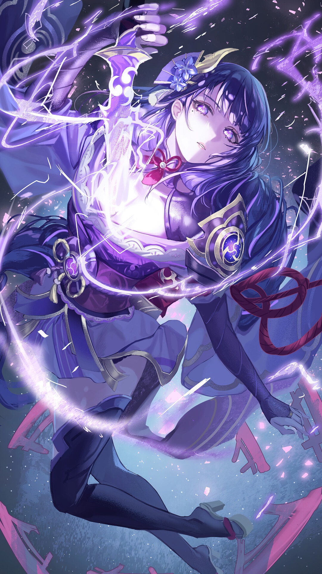 Raiden Shogun, Genshin Impact, Video Game Gallery HD Wallpaper