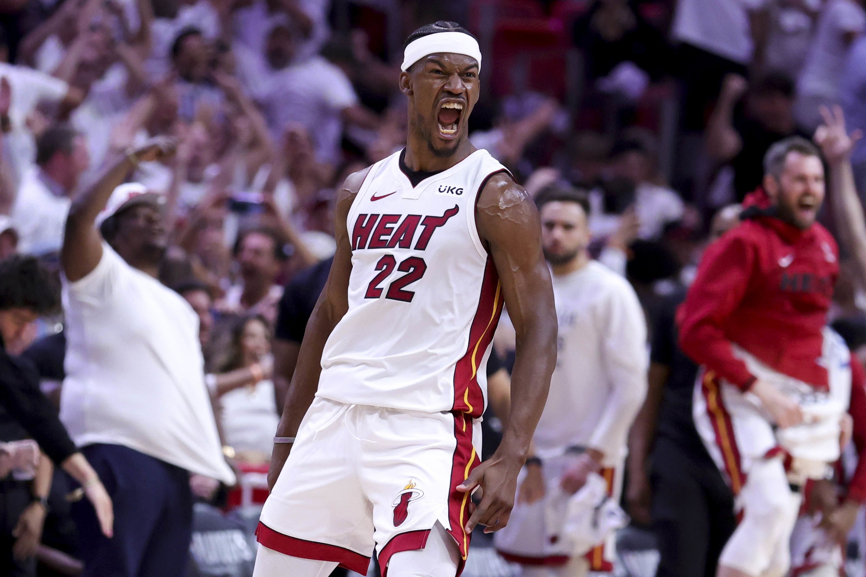 Jimmy Butler Scores Franchise Record 56 Points As Miami Heat Takes 3 1 Lead Over No. 1 Seeded Milwaukee Bucks