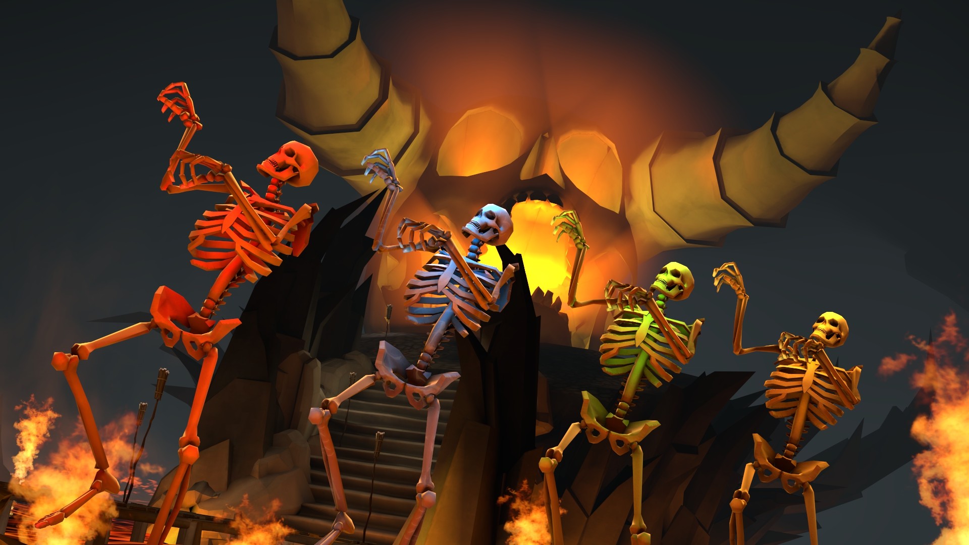 Spooky Scary Skeletons