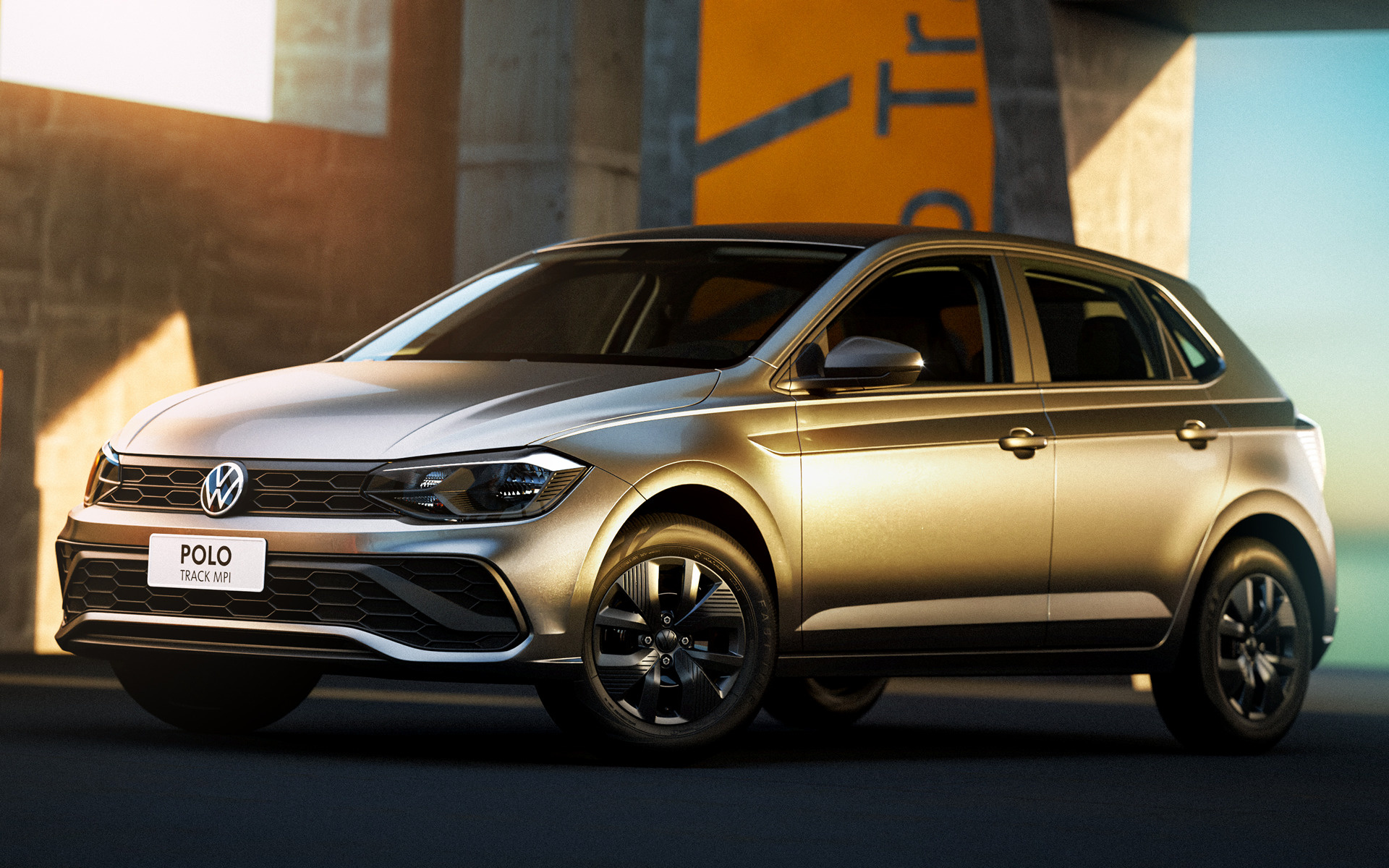 2023 Volkswagen Polo Track (BR) and HD Image