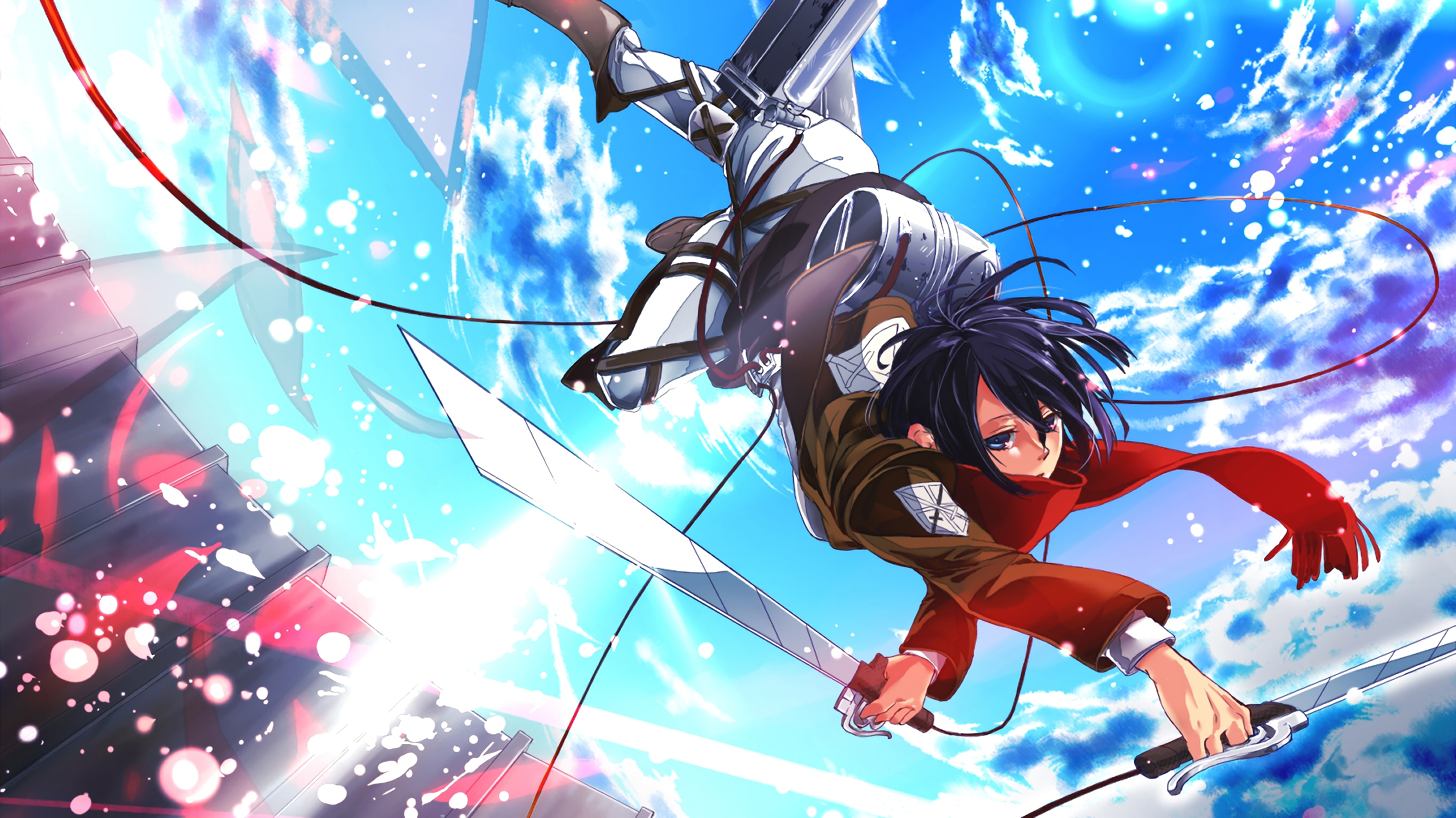 Mikasa, Attack on Titan, 4K Gallery HD Wallpaper