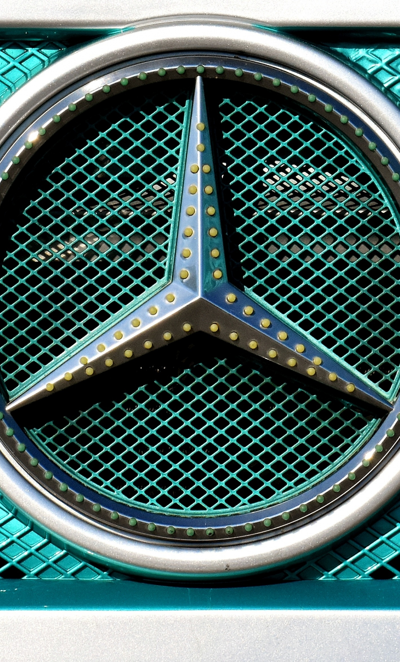 Download Wallpaper 1280x2120 Mercedes Benz, Logo, Iphone 6 Plus, 1280x2120 HD Background, 6869