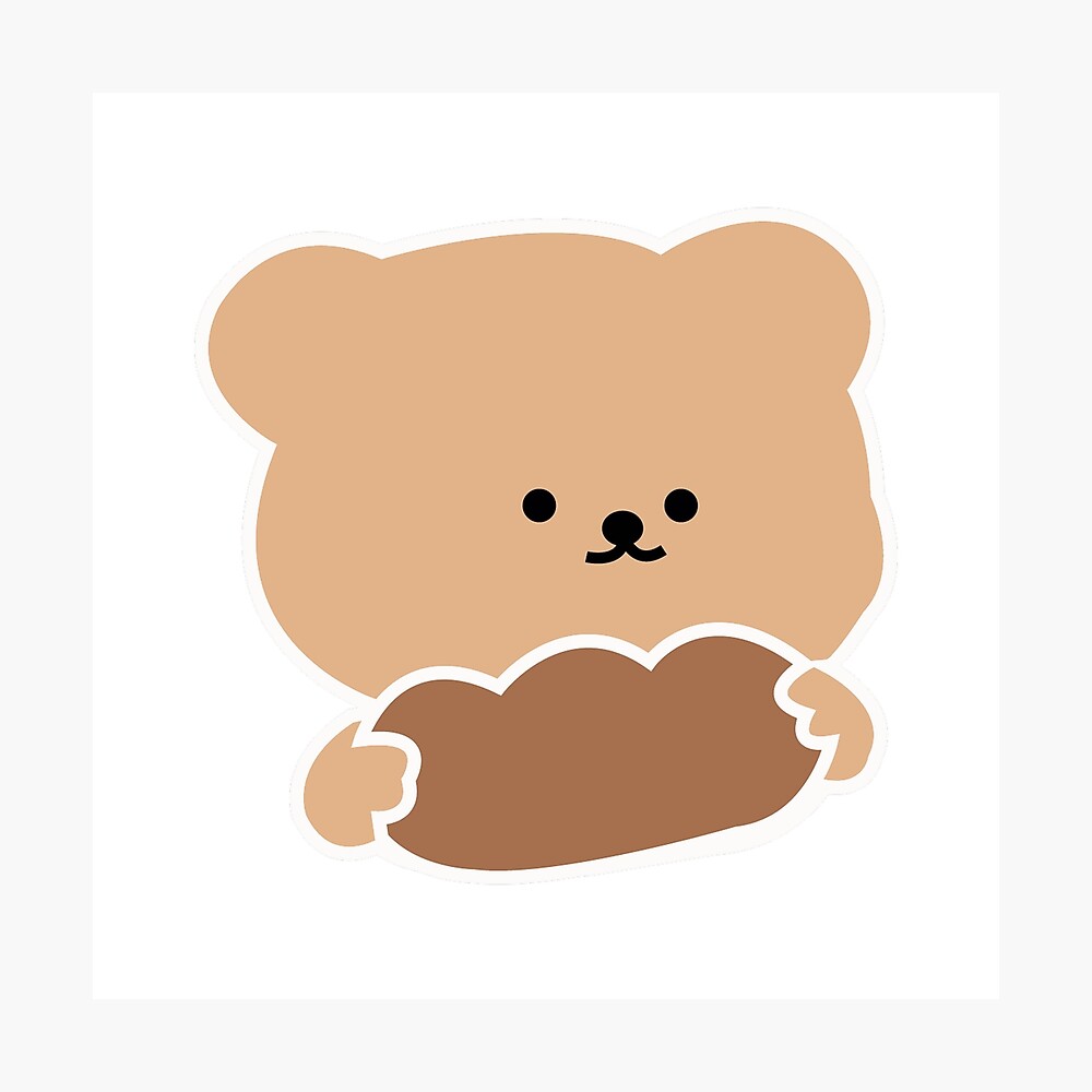 Korean Bear Poster