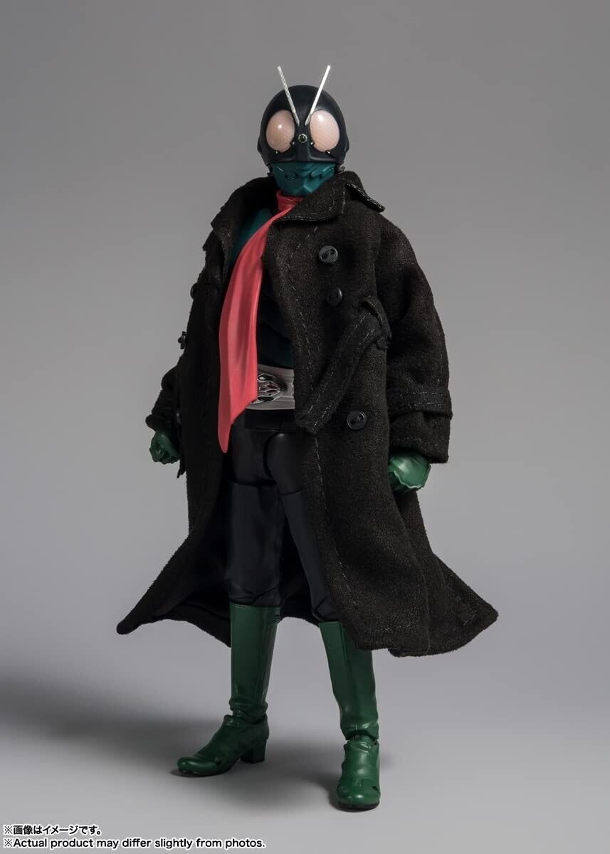 Bandai S.H.Figuarts Kamen Rider Shin Kamen Rider Coat figure from Japan