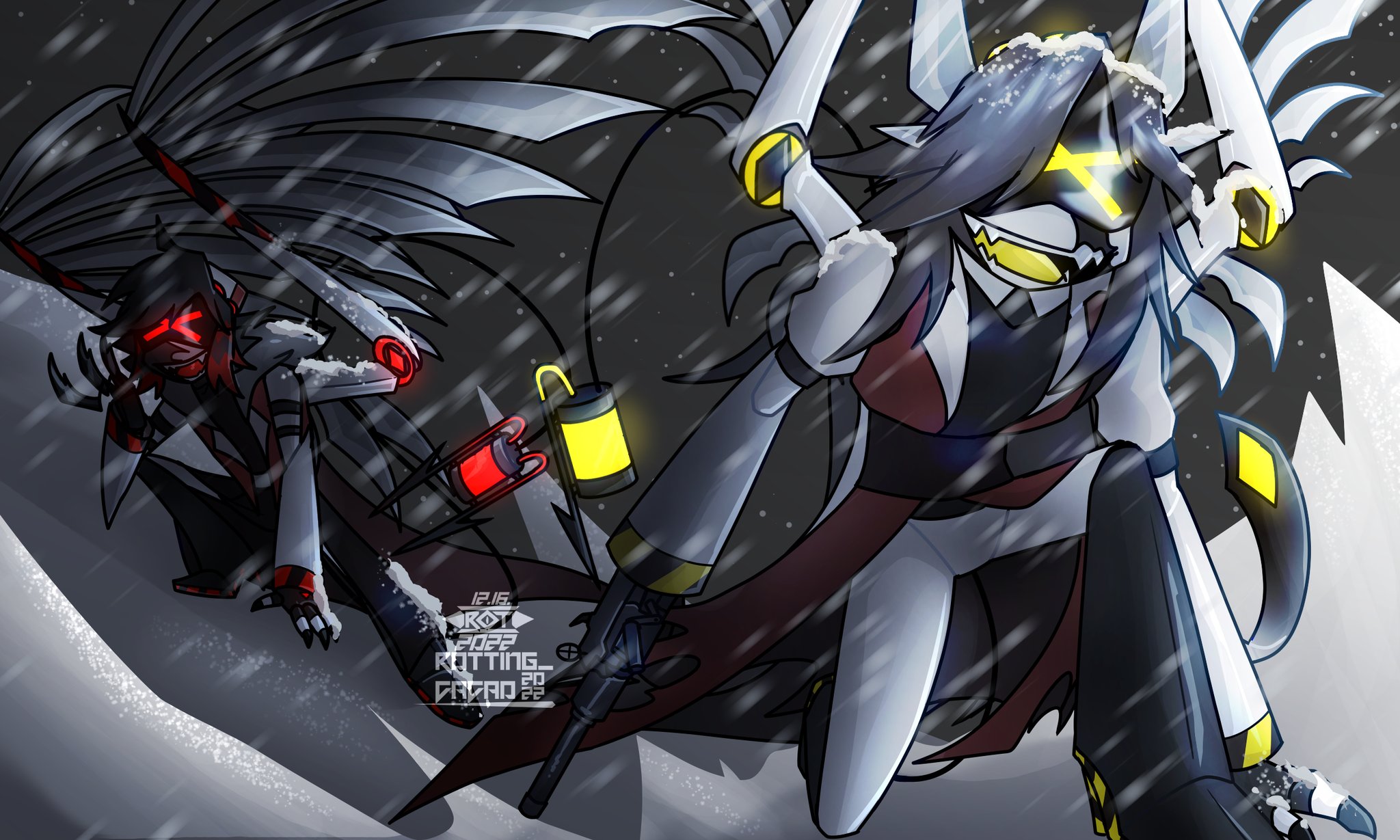 MUSOU(READ BIO.) Drones, , , , /pos Meet G 1[left] And S 3[right] #murderdrones