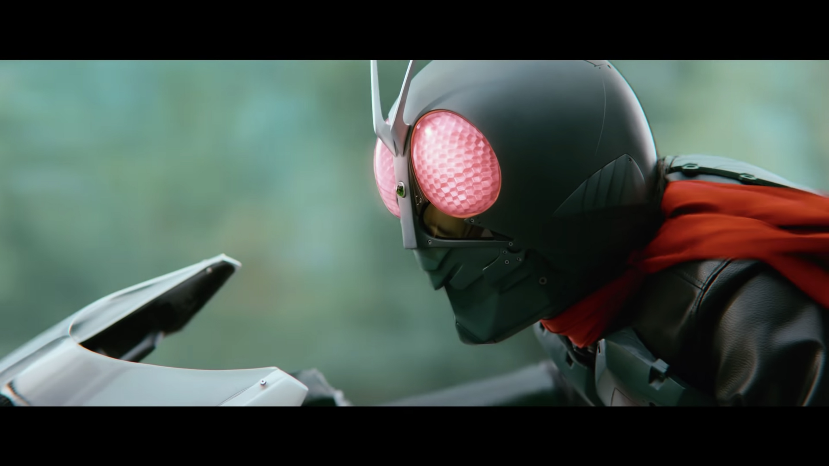 Crunchyroll Shin Kamen Rider Character Poster Has Ichimonji in a Tight Spot