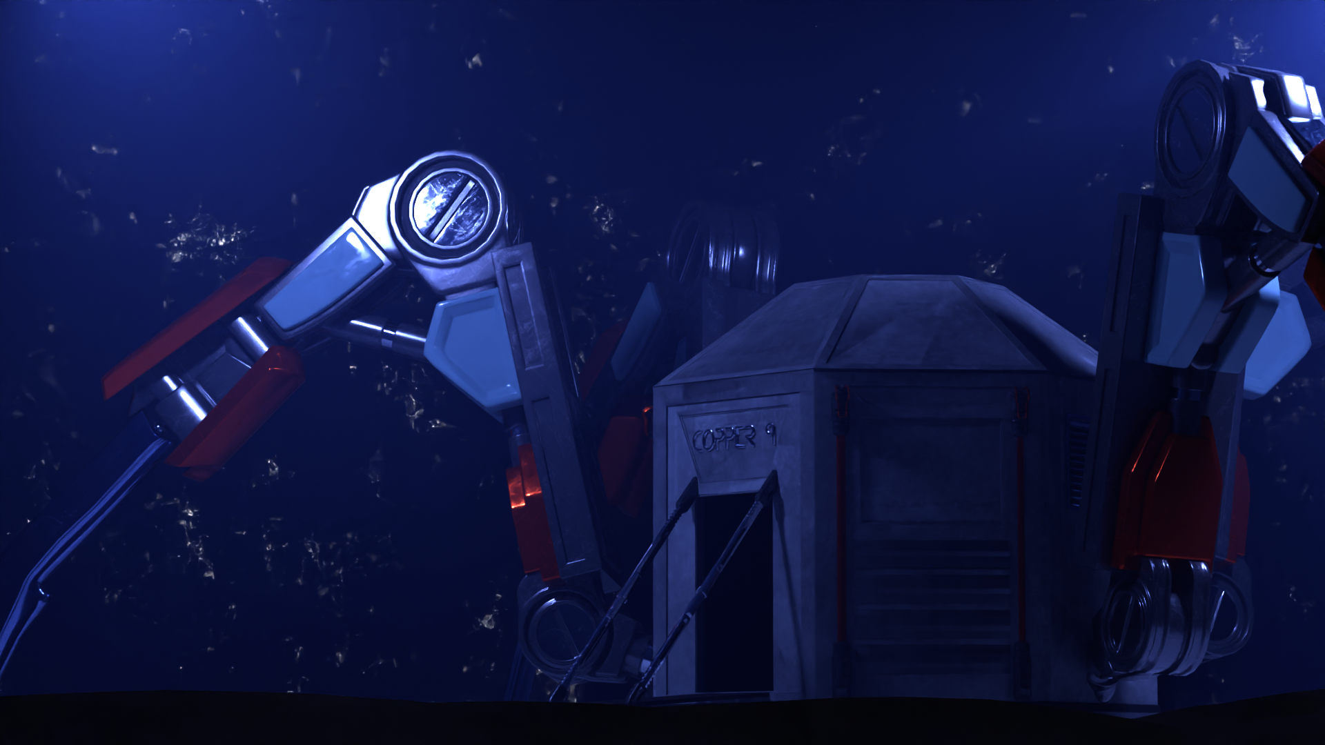 Murder Drones Wallpaper [BLENDER]