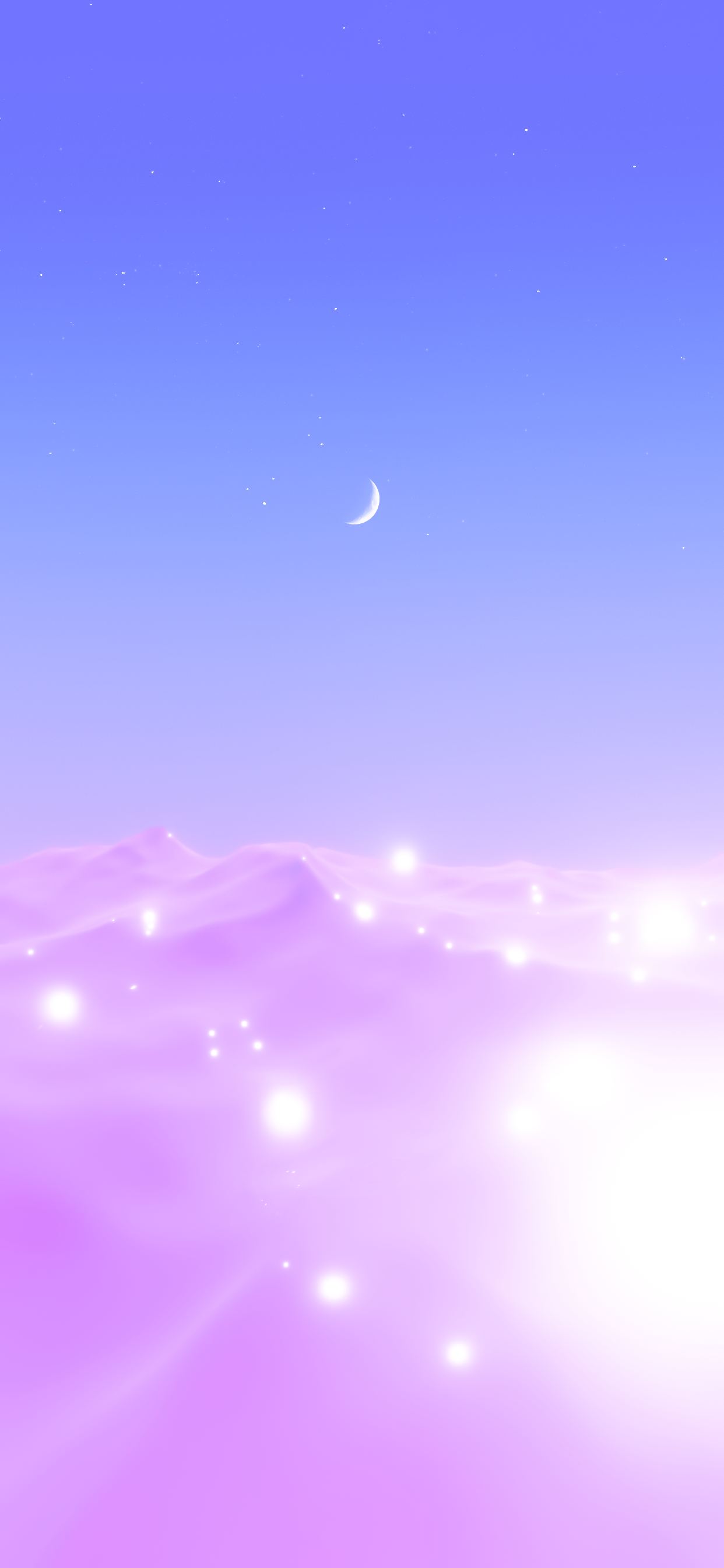 Fantasy cloud iPhone wallpaper