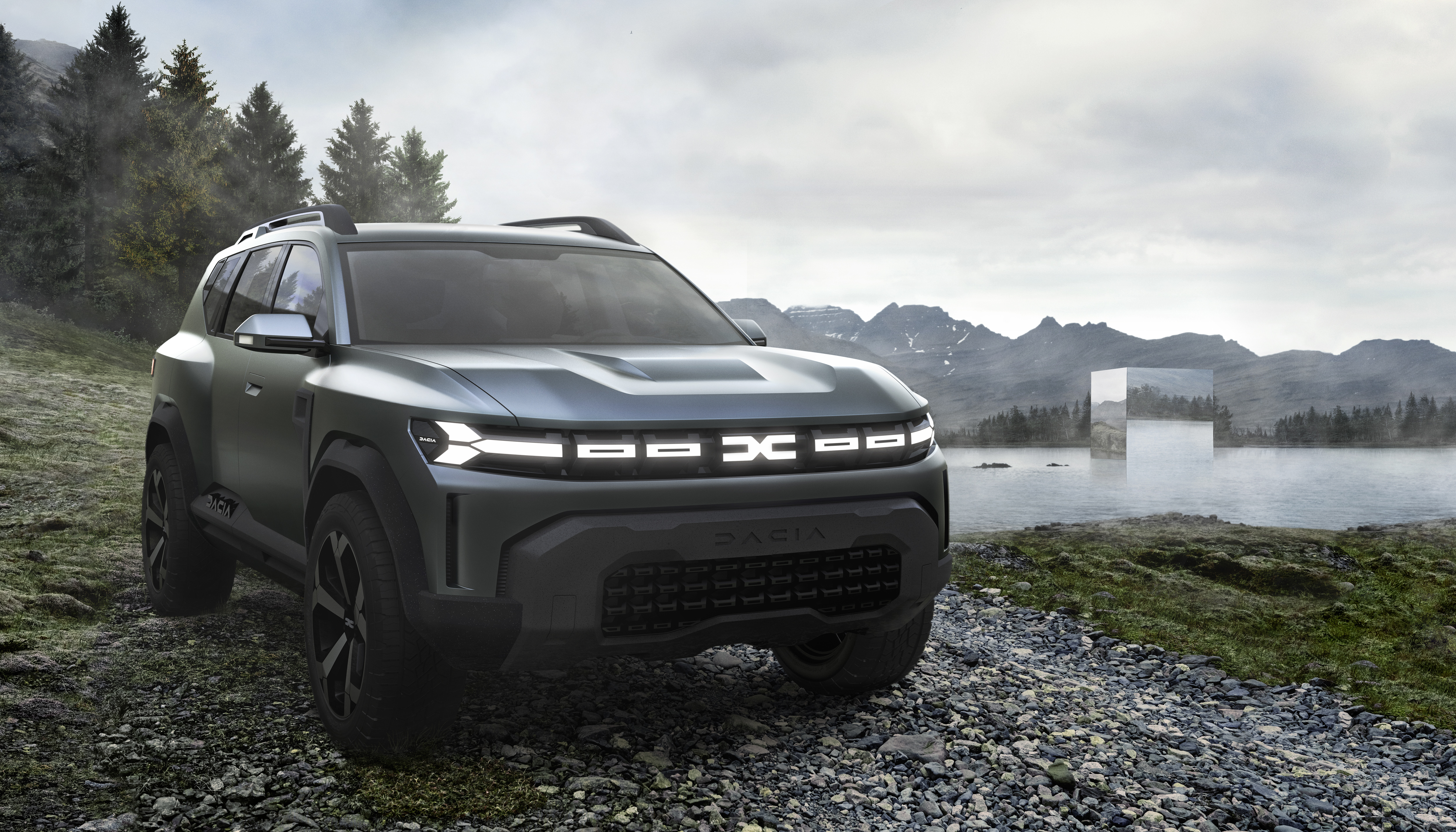 Dacia Bigster Concept Wallpaper 4K, 2021, 5K, Cars