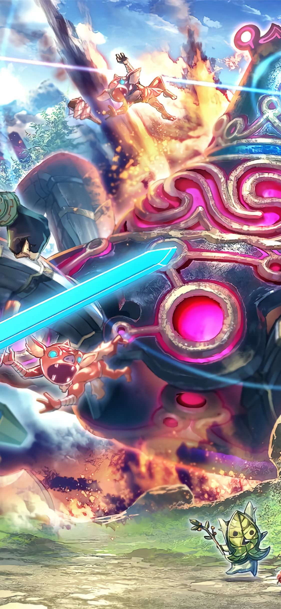 the legend of zelda breath of the wild HD iPhone Wallpaper Free Download