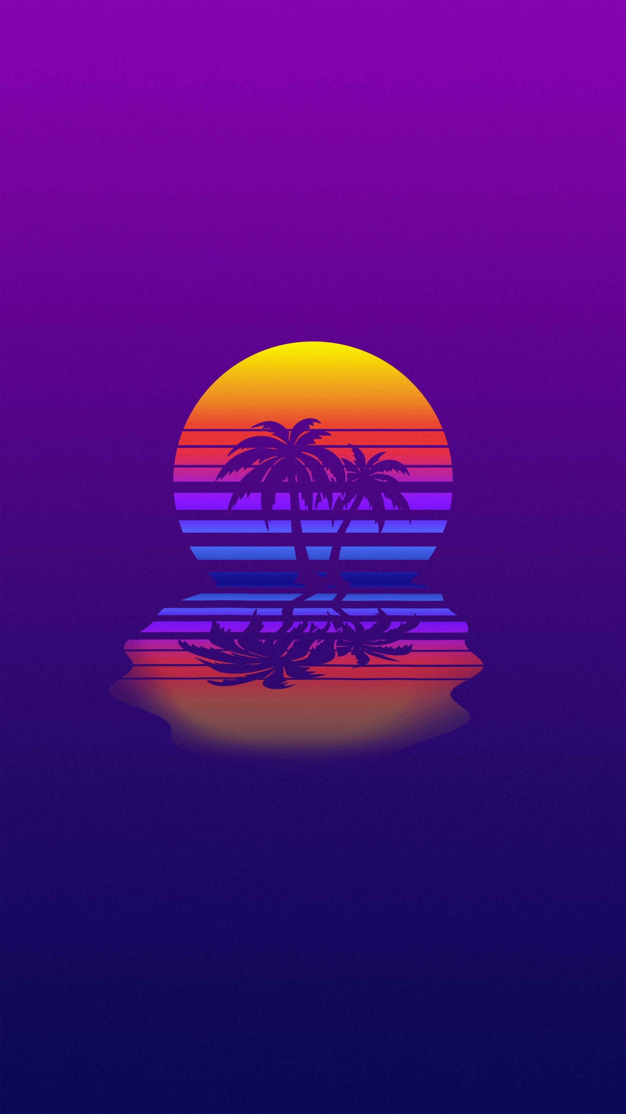 Vaporwave iPhone Wallpaper