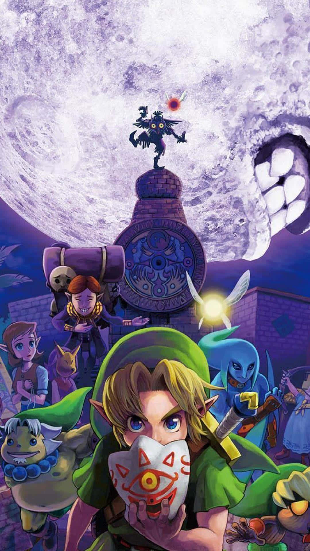Download The Legend Of Zelda iPhone Adventure Wallpaper