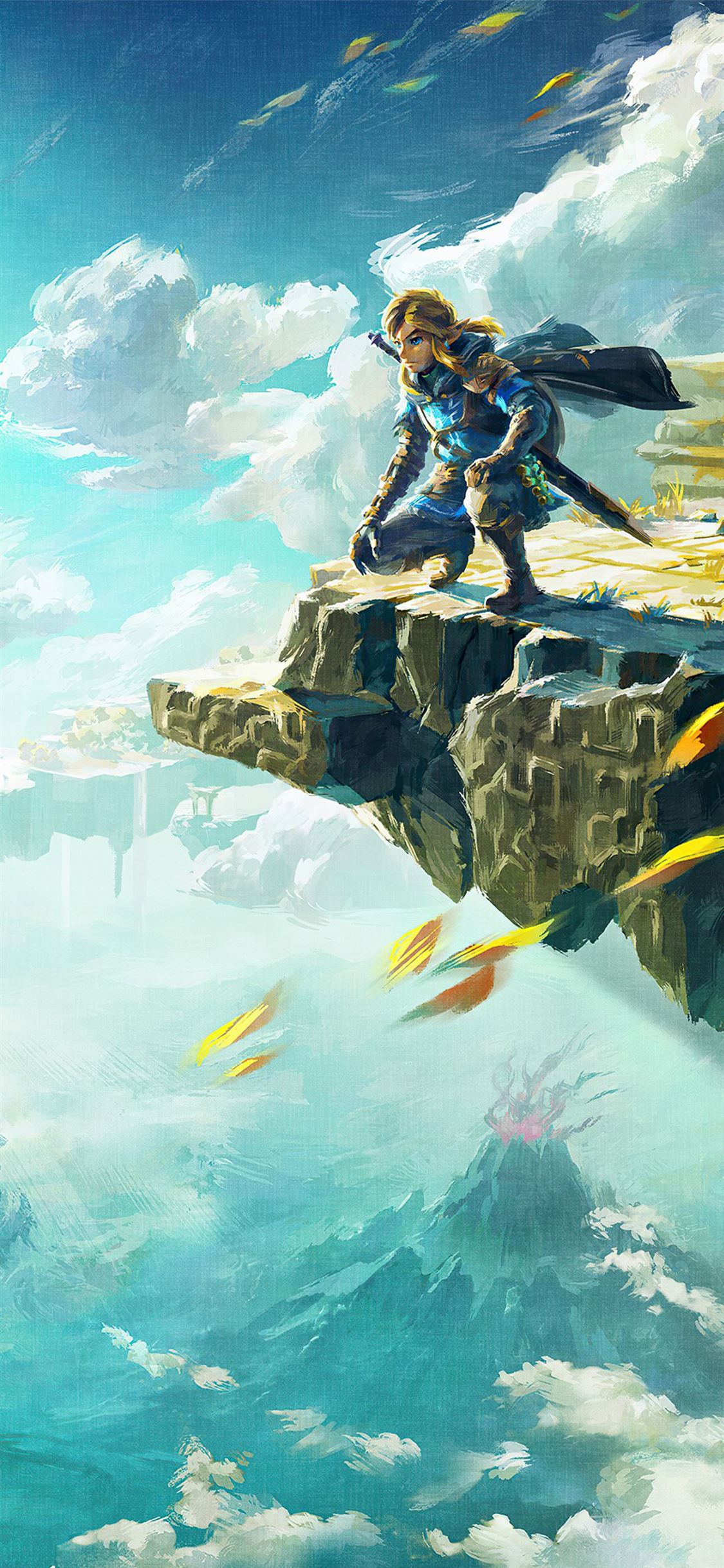 2023 the legend of zelda tears of the kingdom 5k iPhone Wallpaper Free Download