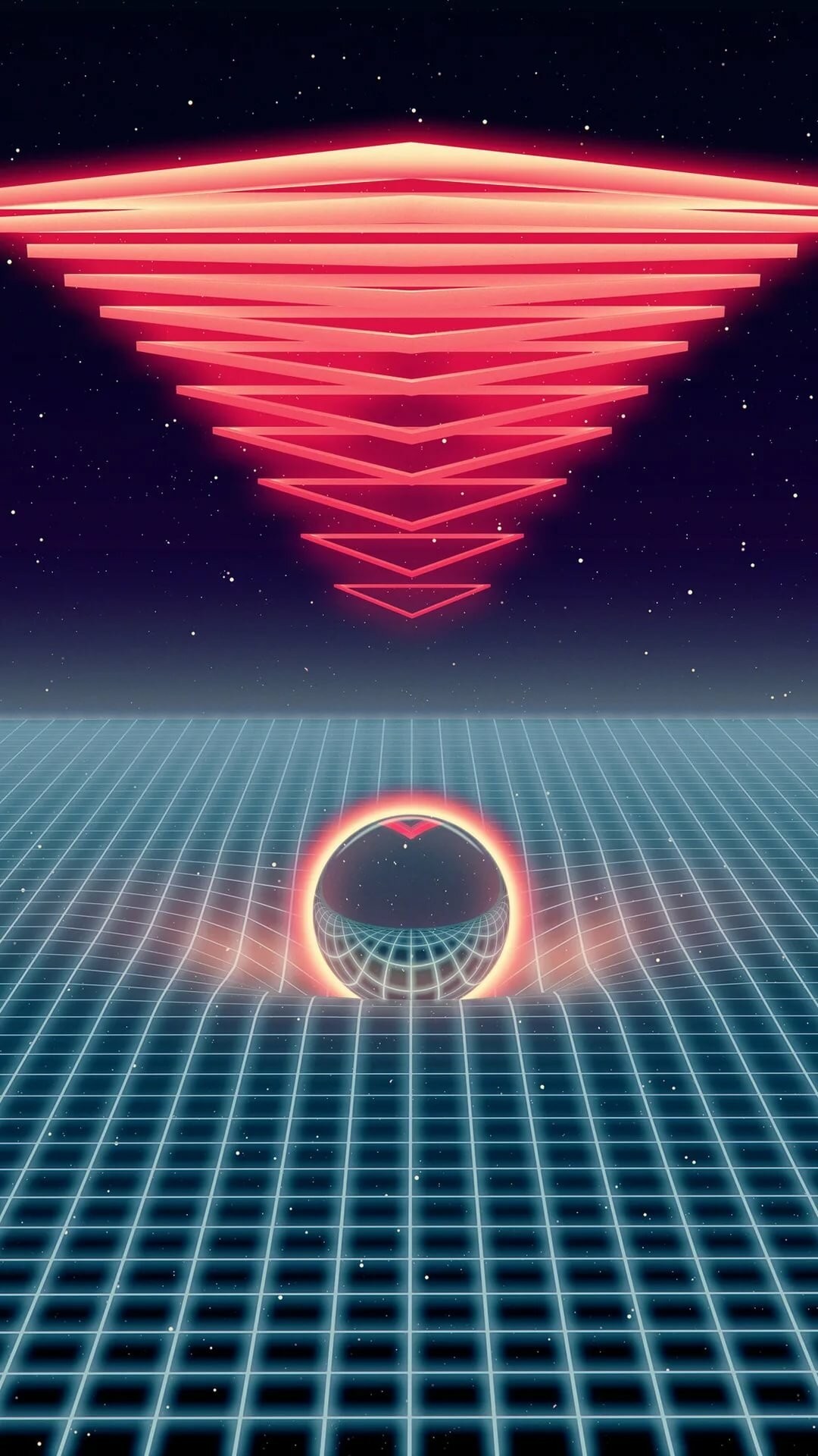 Vaporwave iPhone Wallpaper