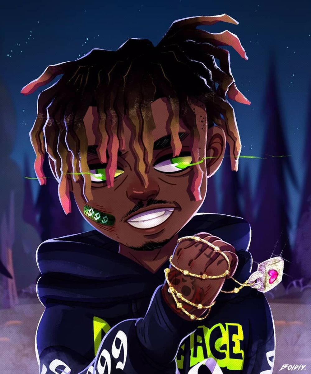 Juice Wrld Anime Wallpaper