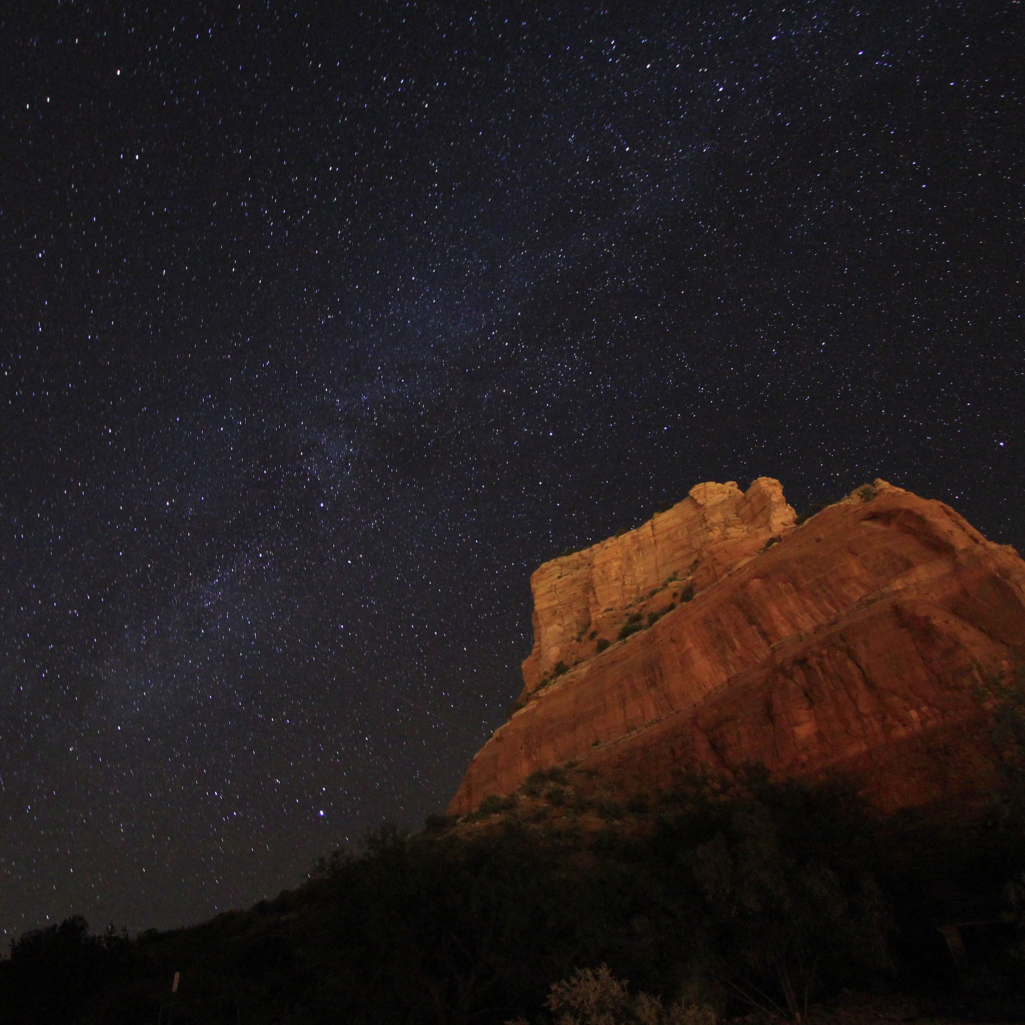 Sedona Milky Way iPad Air Wallpaper Free Download