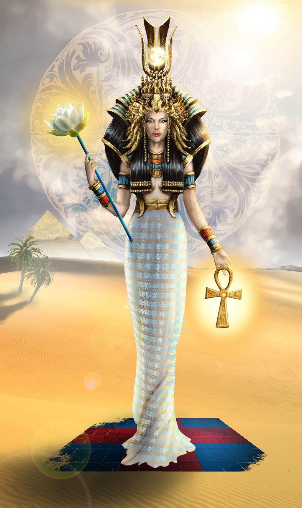 Egyptian Goddess Isis Wallpaper Free Egyptian Goddess Isis Background