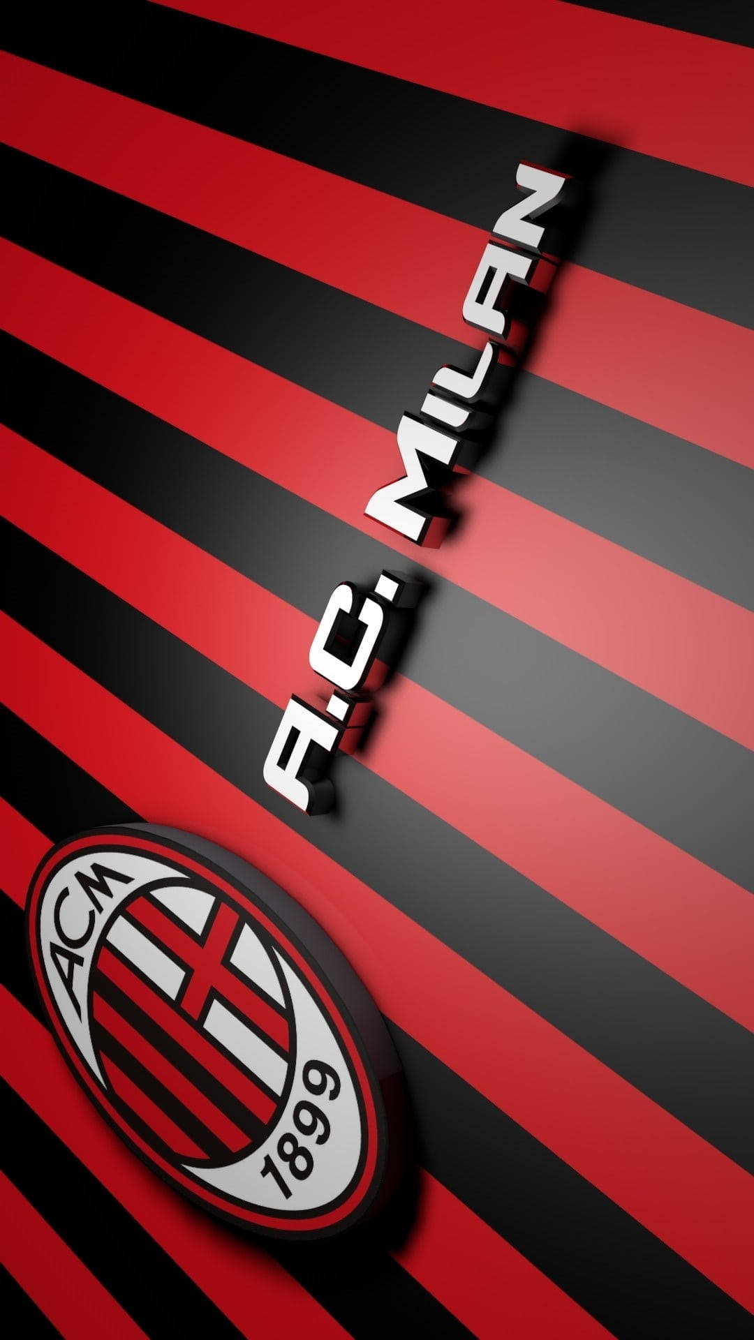 Download 3D AC Milan Wallpaper