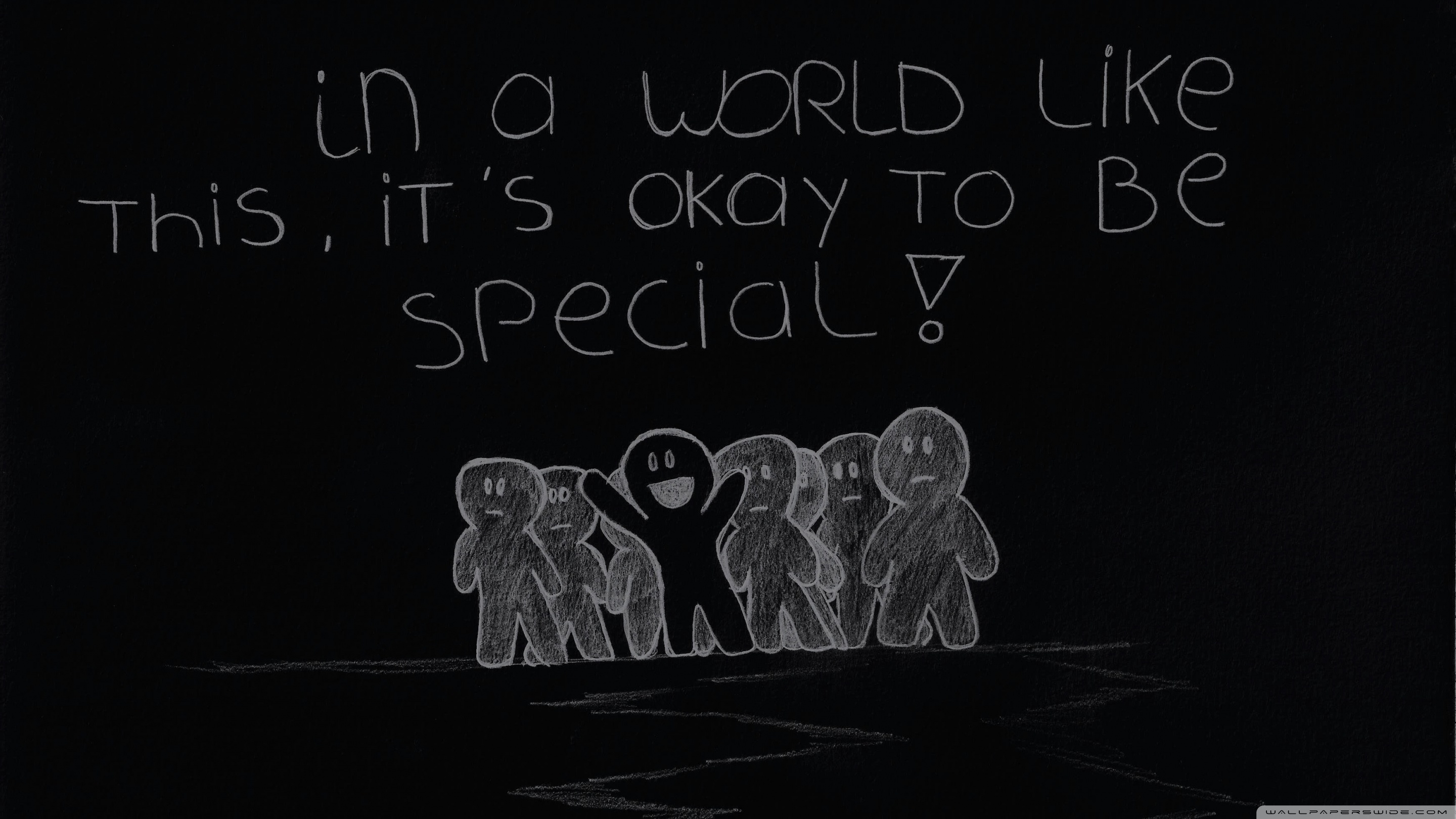 Its Okay Ultra HD Desktop Background Wallpaper for 4K UHD TV, Widescreen & UltraWide Desktop & Laptop, Multi Display, Dual Monitor, Tablet