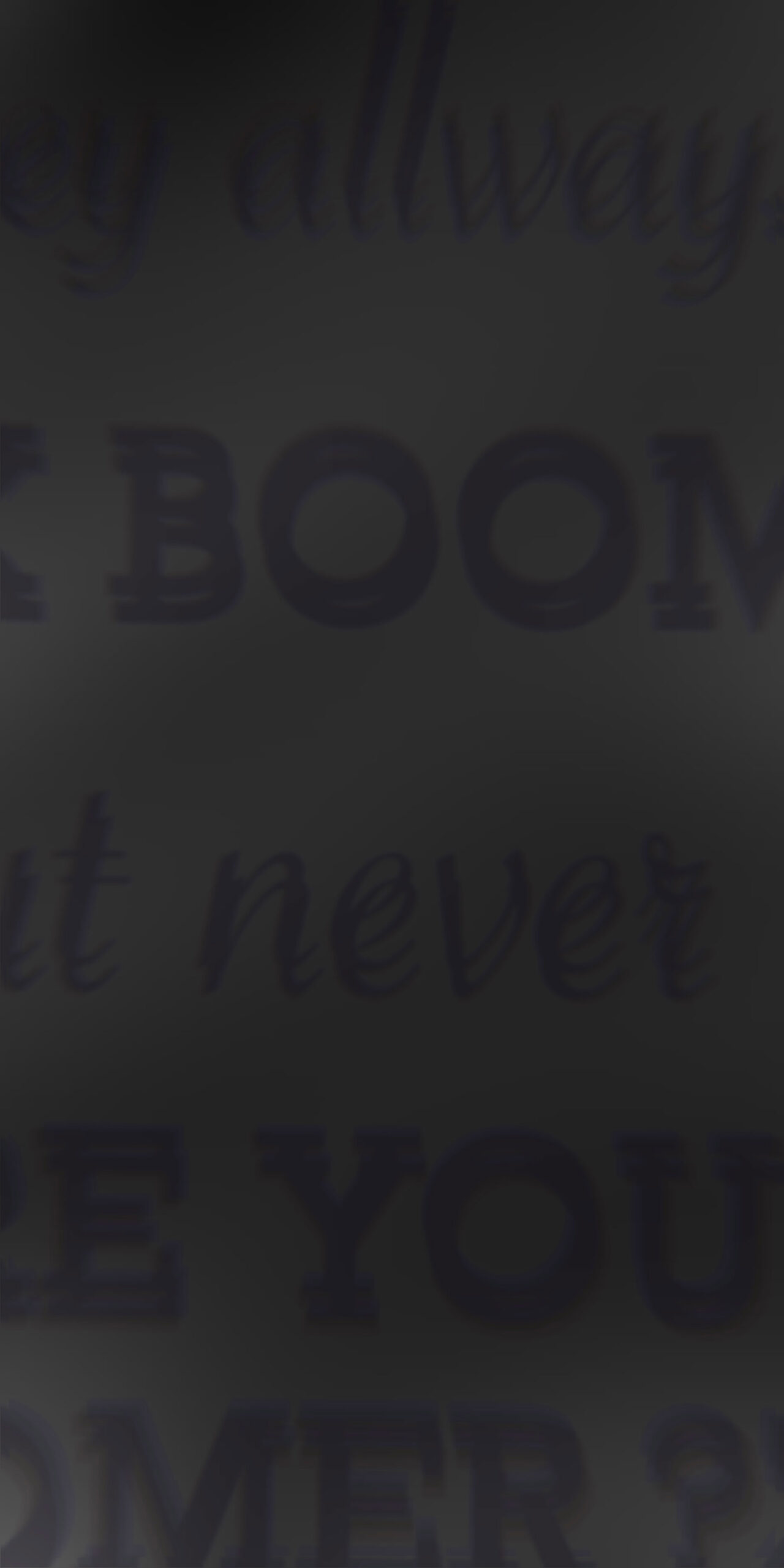 Black Phone Wallpaper with OK Boomer Meme Meme Wallpaper