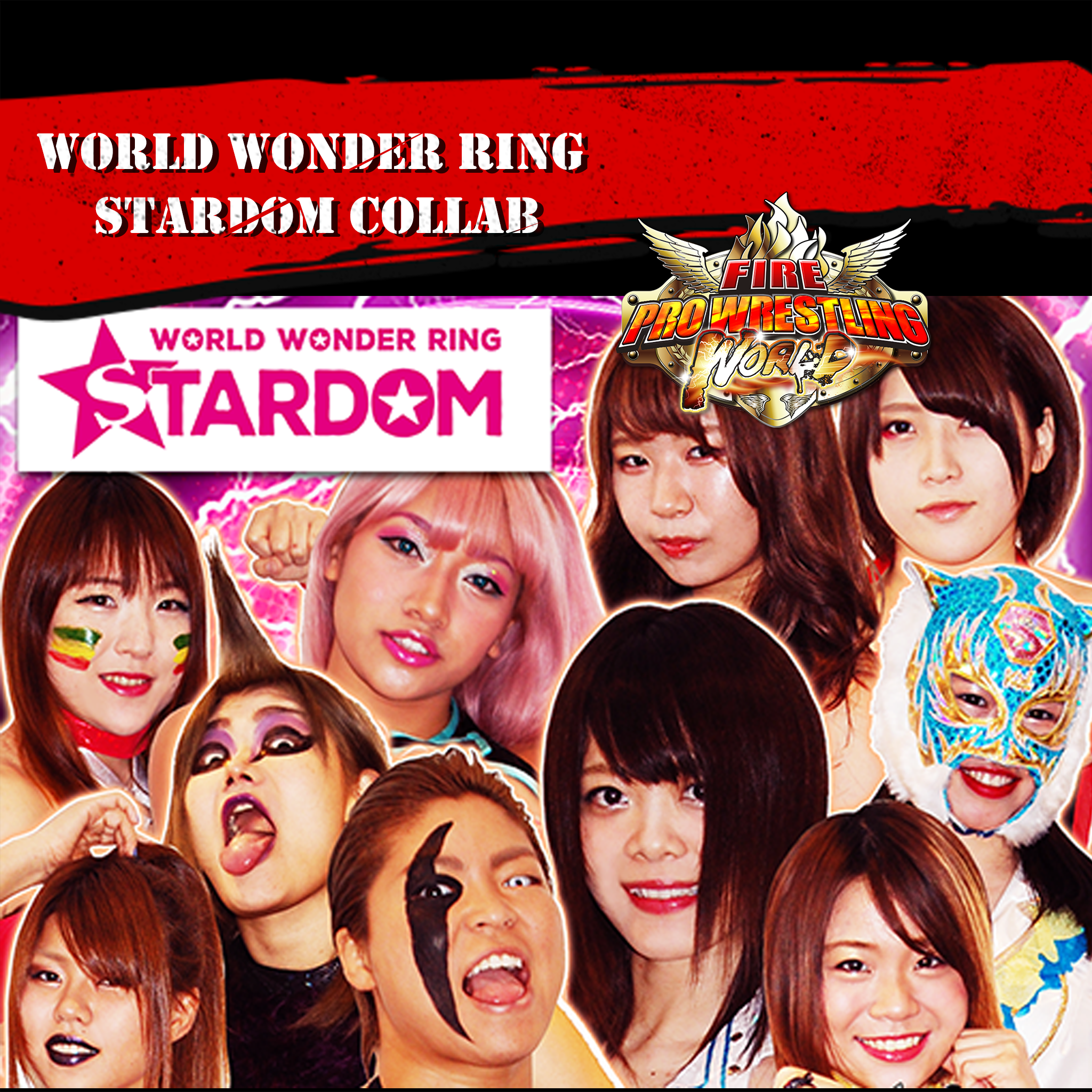 Fire Pro Wrestling World Wonder Ring Stardom Collab