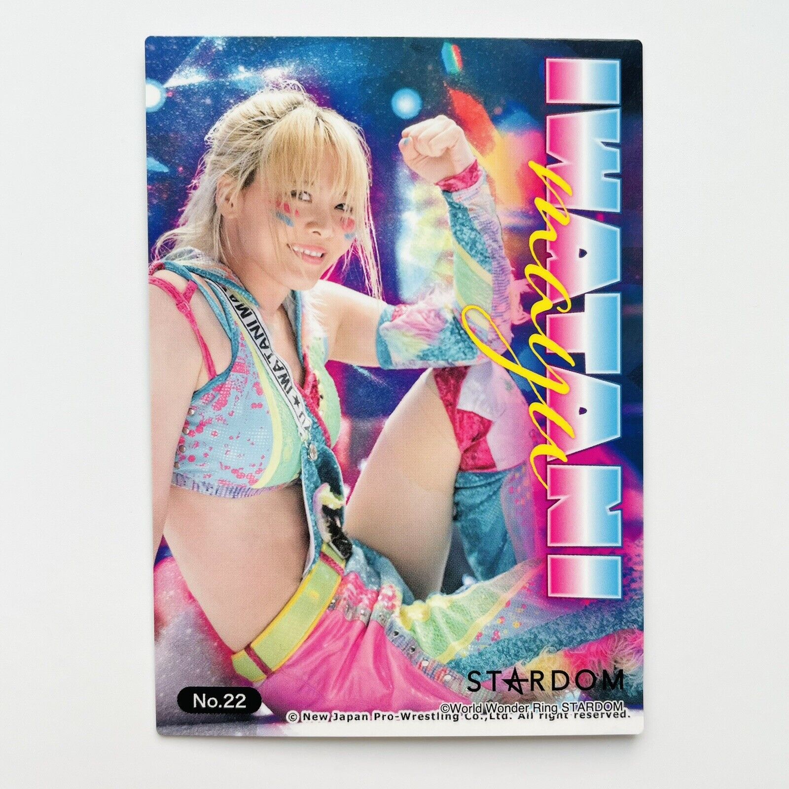 2023 NEW JAPAN PRO WRESTLING STARDOM TCG Collection Card No.22 Mayu Iwatani