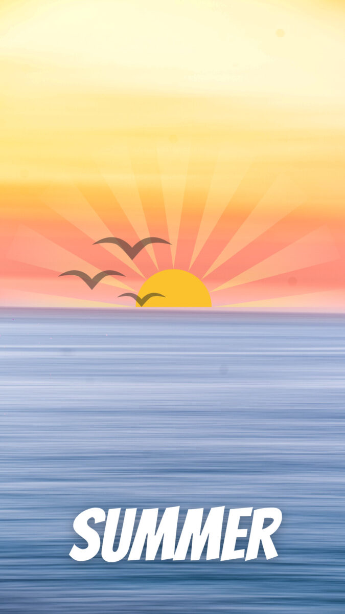 Summer Wallpaper For IPhone. Sun Filled Background For Summer