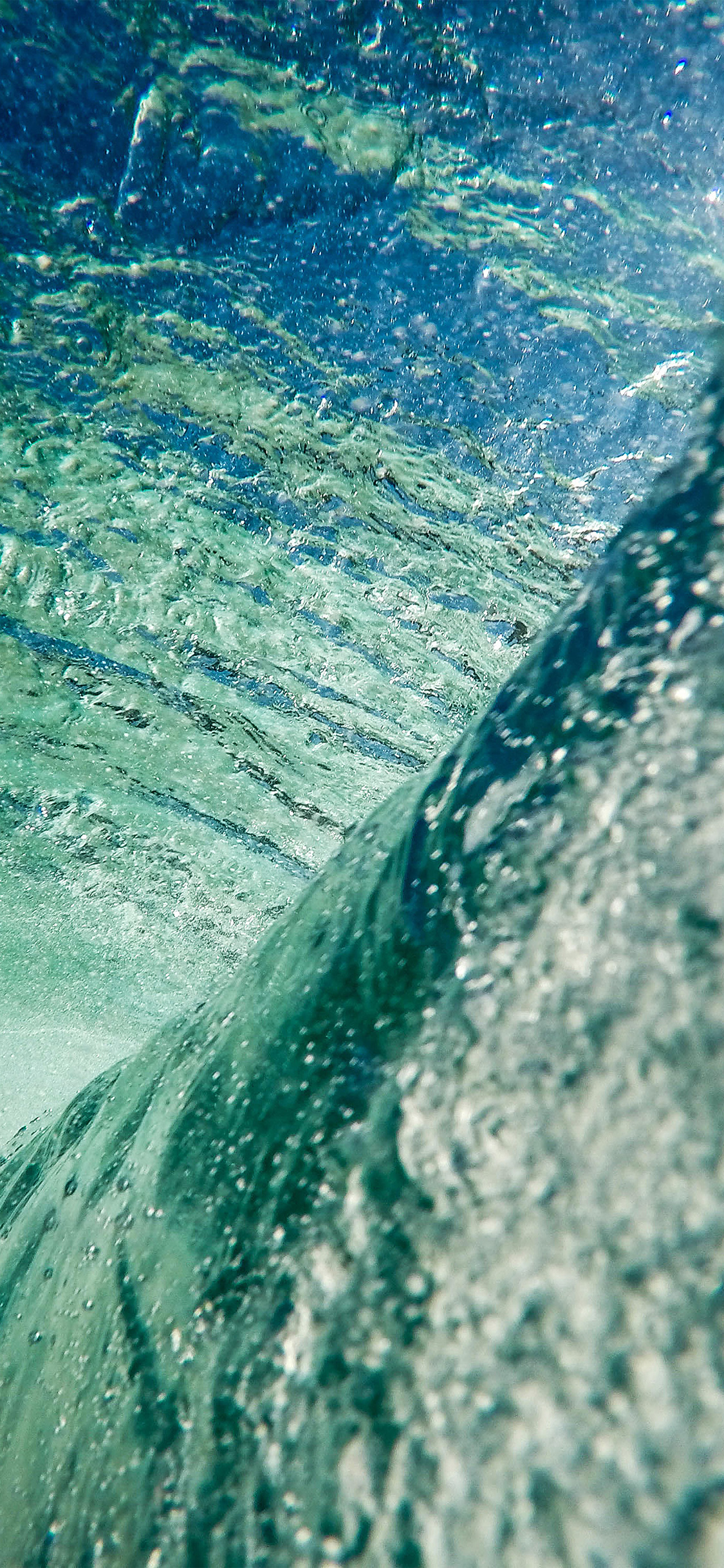 water wave green blue summer sea