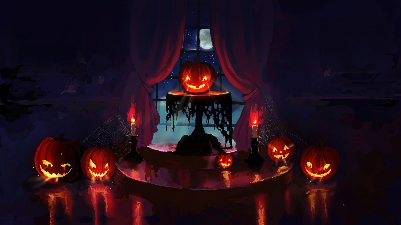 Halloween Pumpkins Wallpaper 4k Ultra HD