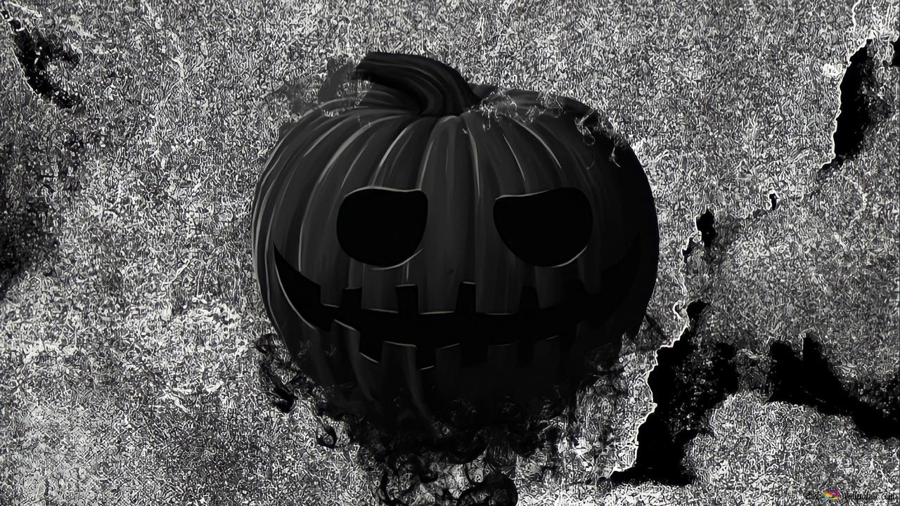 Hello black Halloween 2K wallpaper download