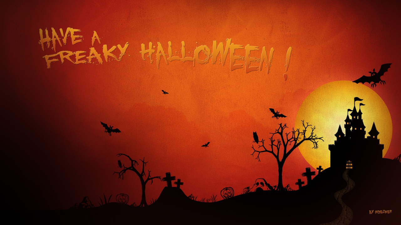 Freaky Halloween desktop PC and Mac wallpaper