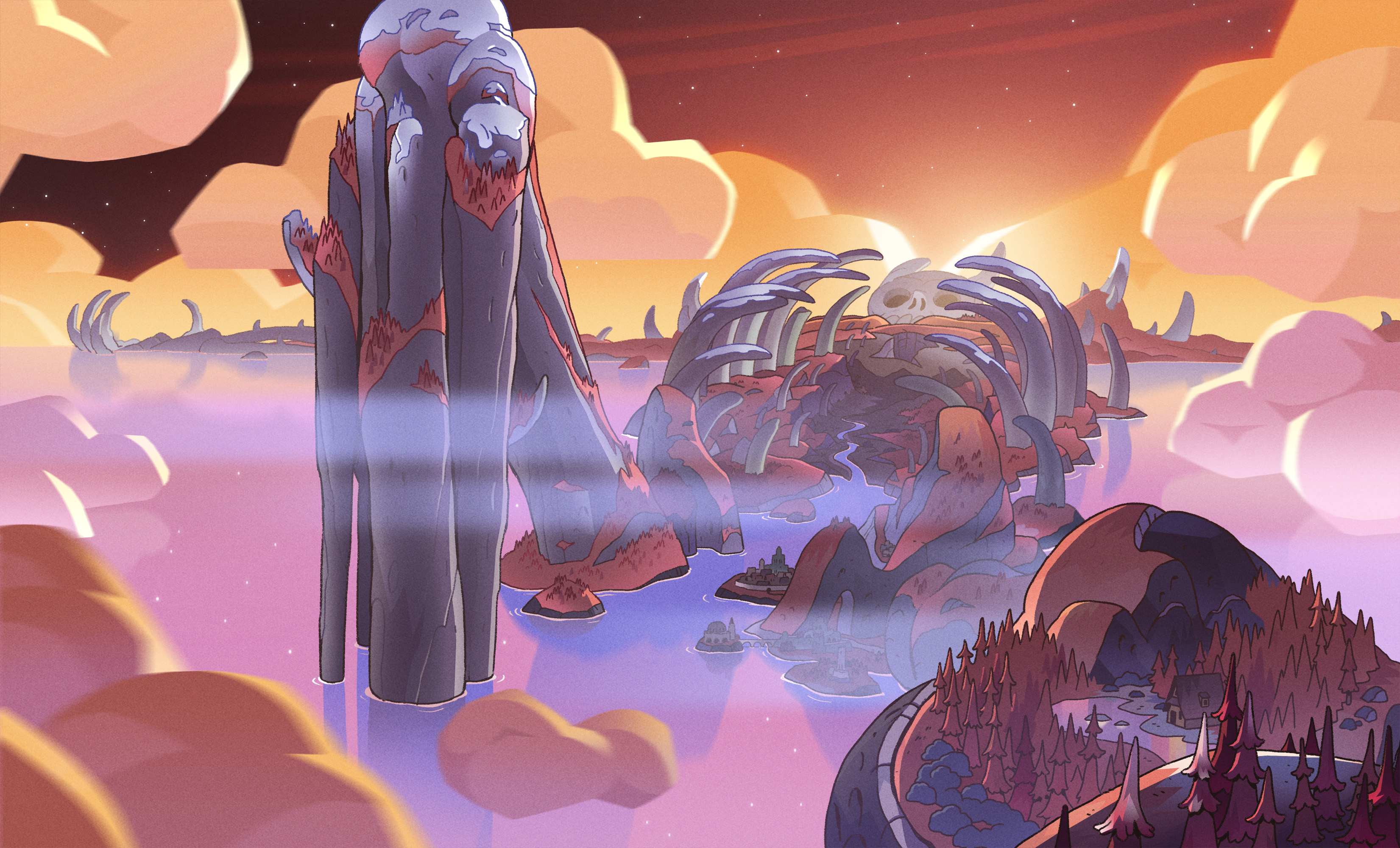 The Owl House HD, The Boiling Isles Gallery HD Wallpaper