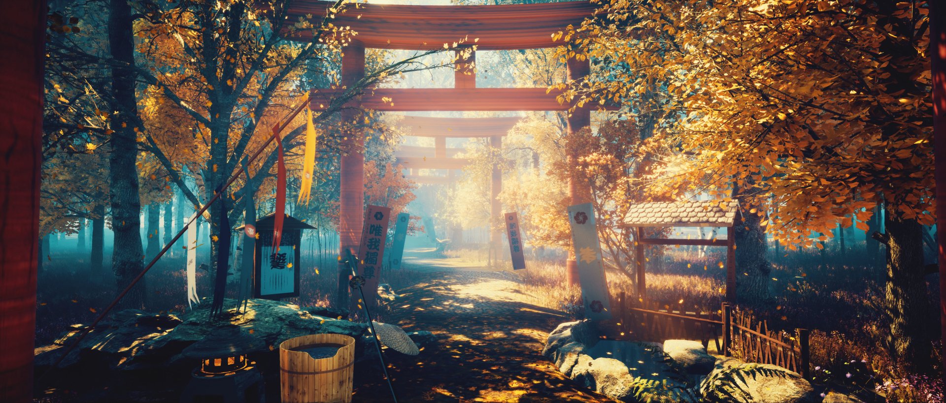 4K Ultra HD Shinto Fantasy in Japan