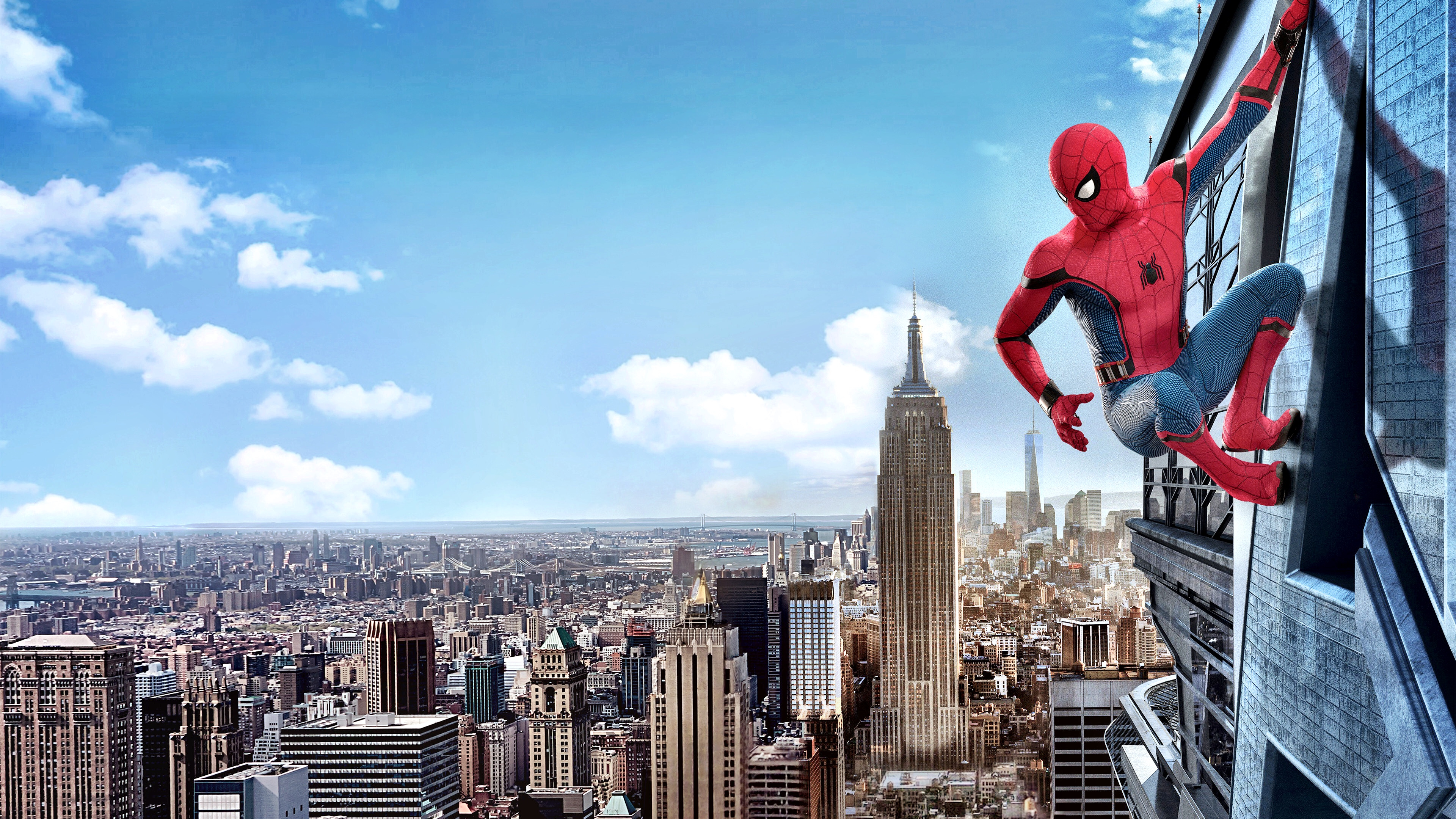Download 3840x2160 Wallpaper Spider Man: Homecoming, Movie, Buildings, 4k, 4 K, Uhd 16:9, Widescreen, 3840x2160 HD Image, Background, 17325