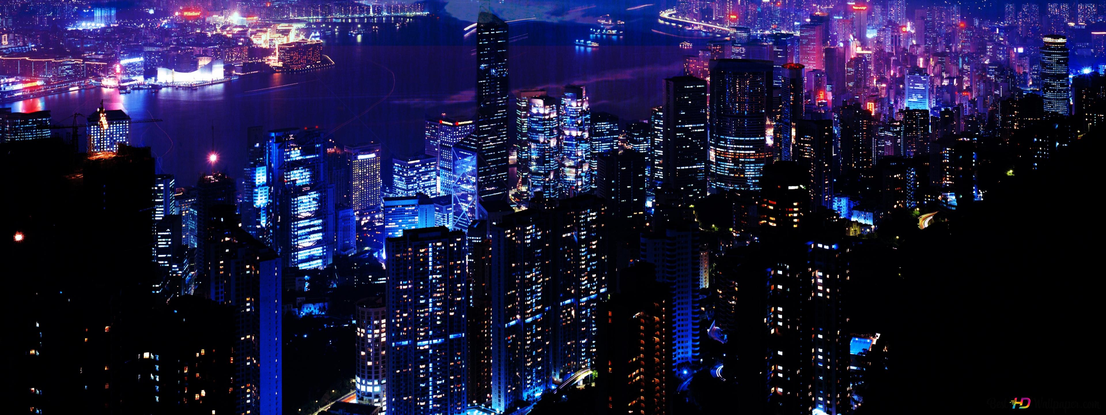 City Night 4K wallpaper download